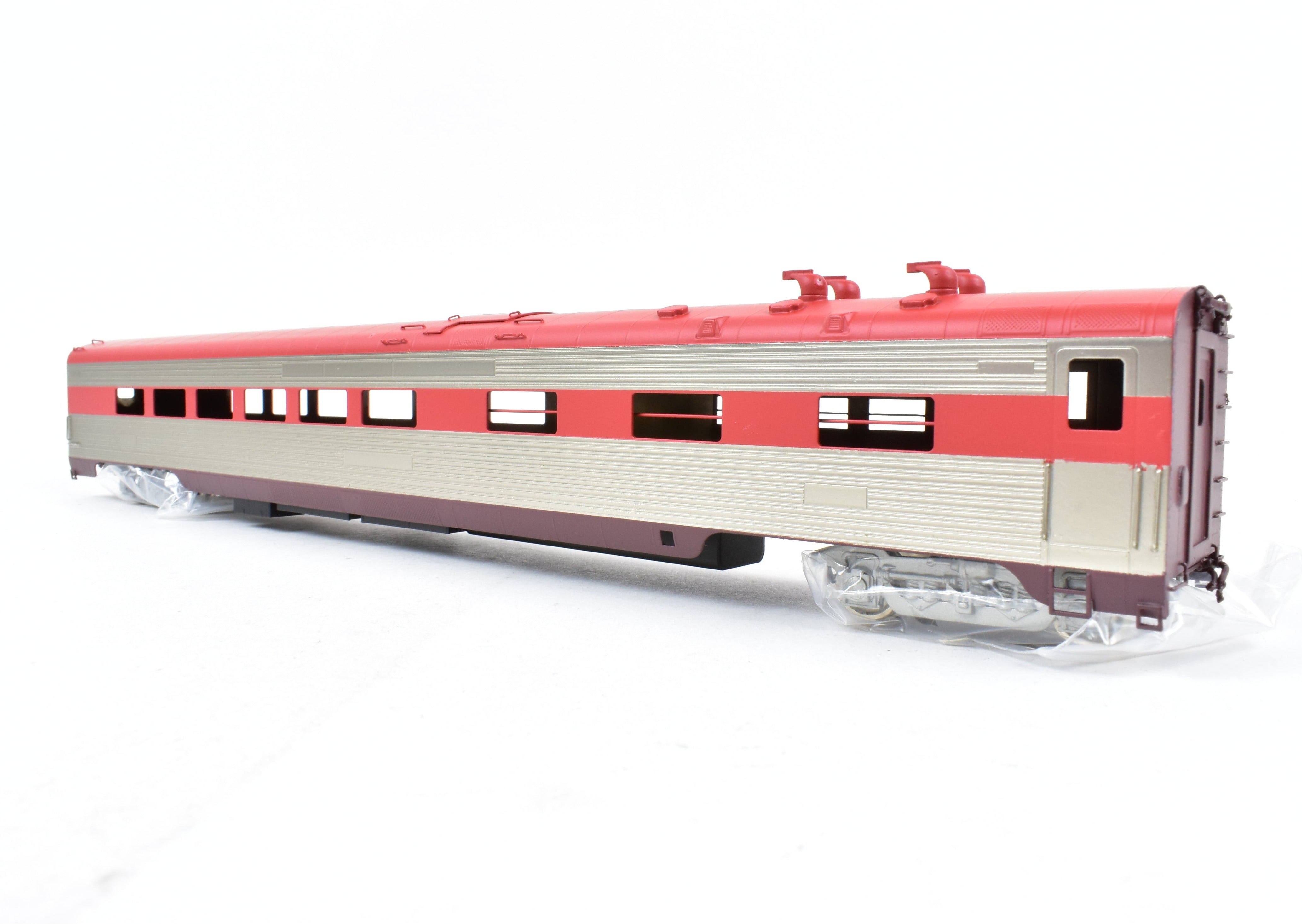 HO Scale Brass Hallmark Models Specialized SLSF - Frisco and MKT - Missouri Kansas Texas Katy Texas Special 6-Car Set with FP Locomotive Model