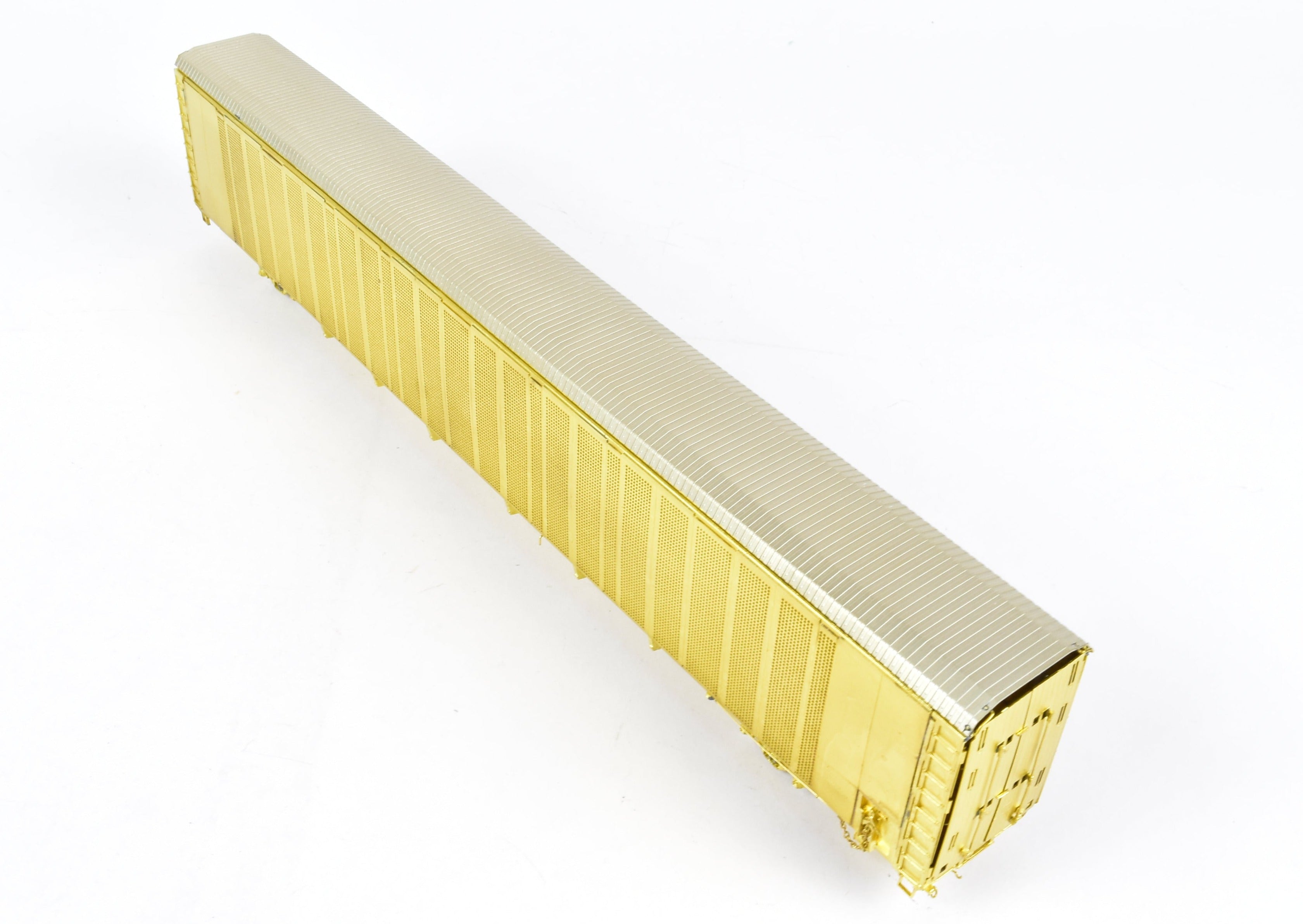 HO Brass OMI Overland Safe-T-Pack Tri-Level Auto Rack with Special Doors (ATSF, FEC, N&W, WP)
