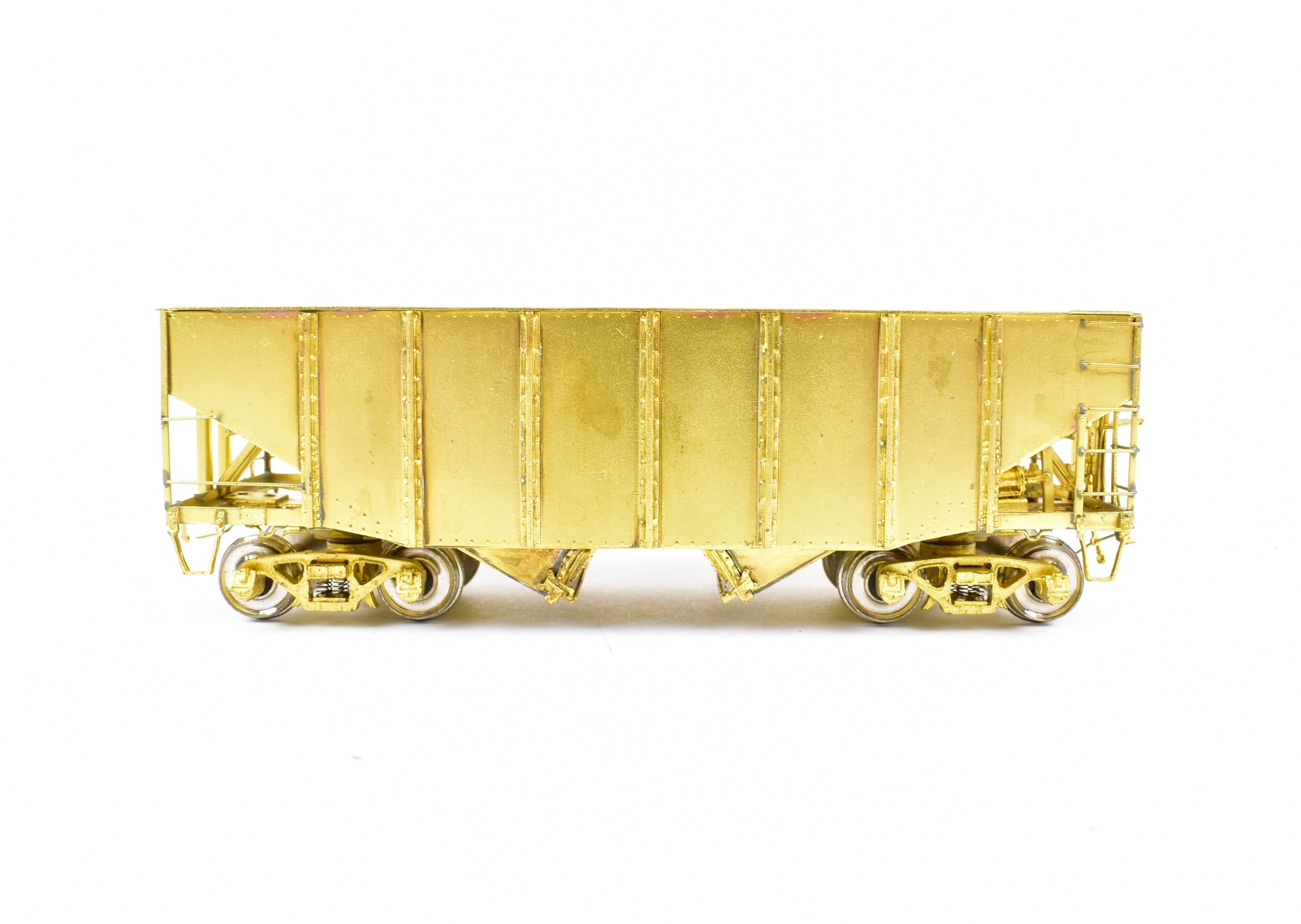 HO Brass OMI Overland Models D&H 55-Ton 2-Bay Hopper - Like New