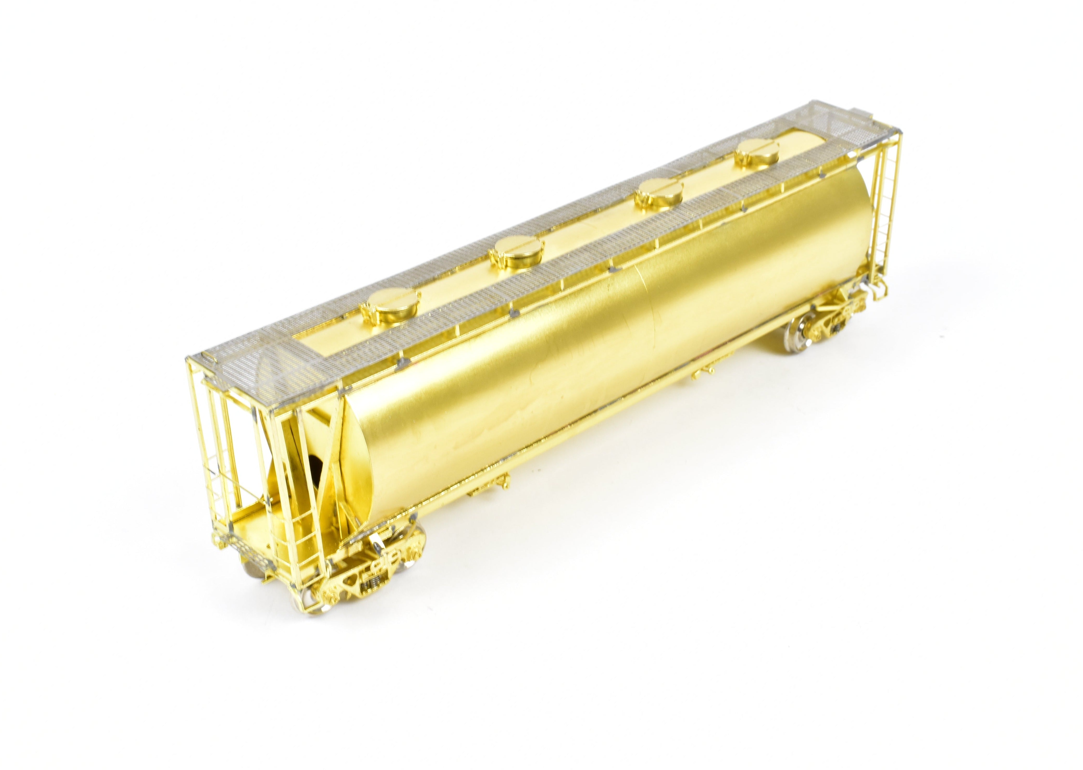 HO Brass OMI - CNJ & Conrail 2-Bay Cylindrical Hopper by Overland Models