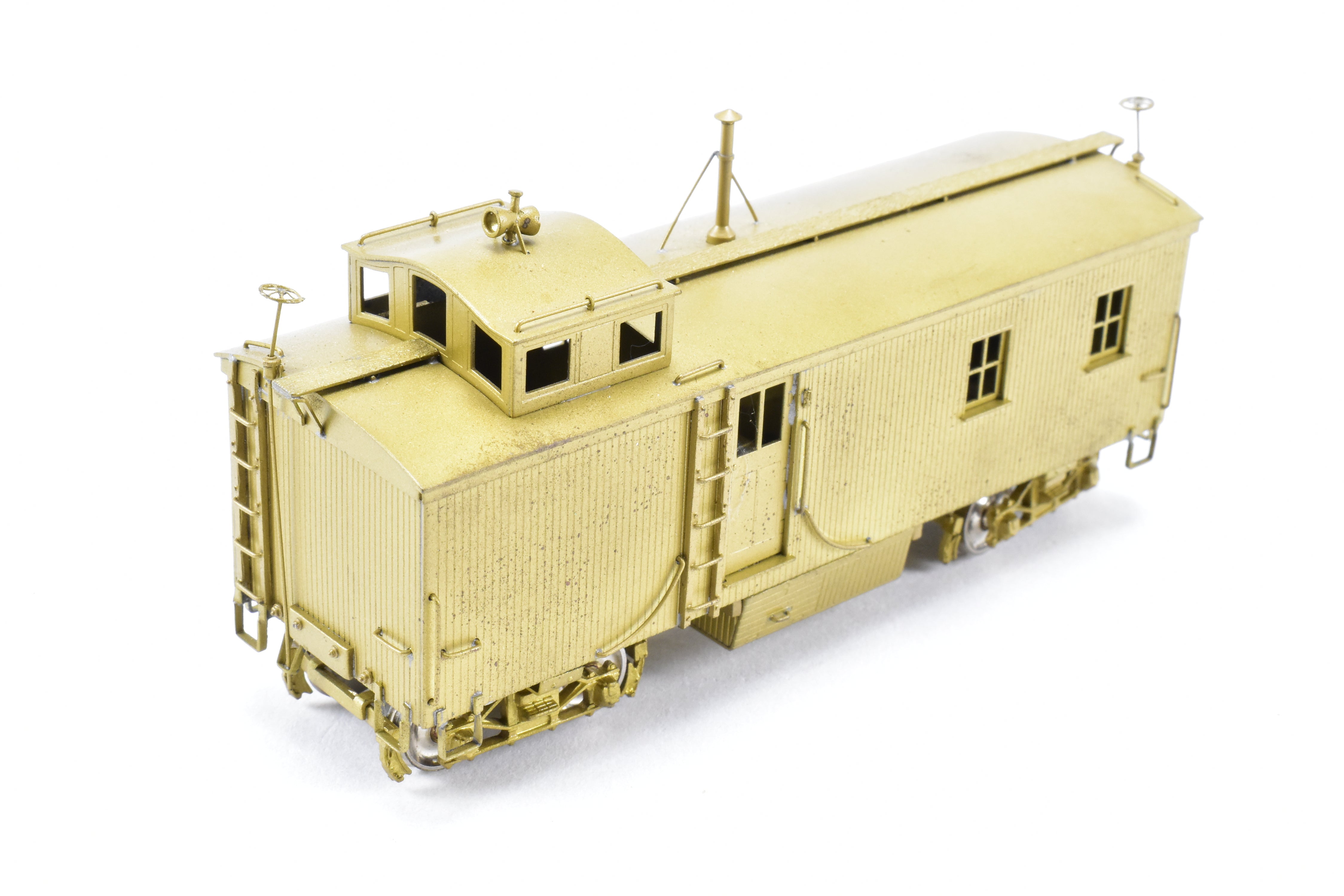 HO Scale Brass Colorado Midland Wood Side-Door Caboose #402 - 414 by Overland Models, Inc. (OMI)