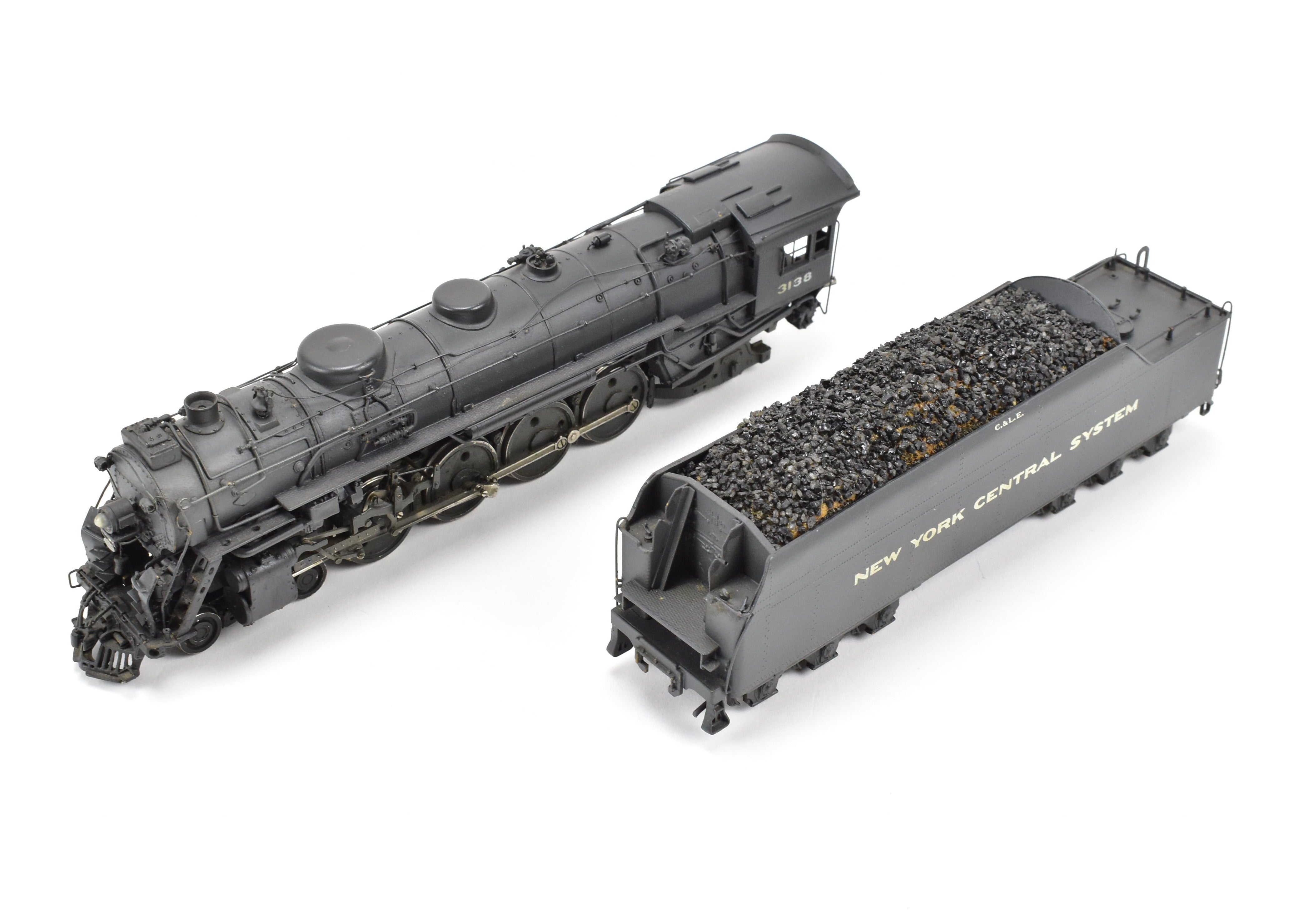 HO Brass Key Imports NYC - Weathered New York Central L - 4b 4 - 8 - 2 Mohawk CP Reboxx Model