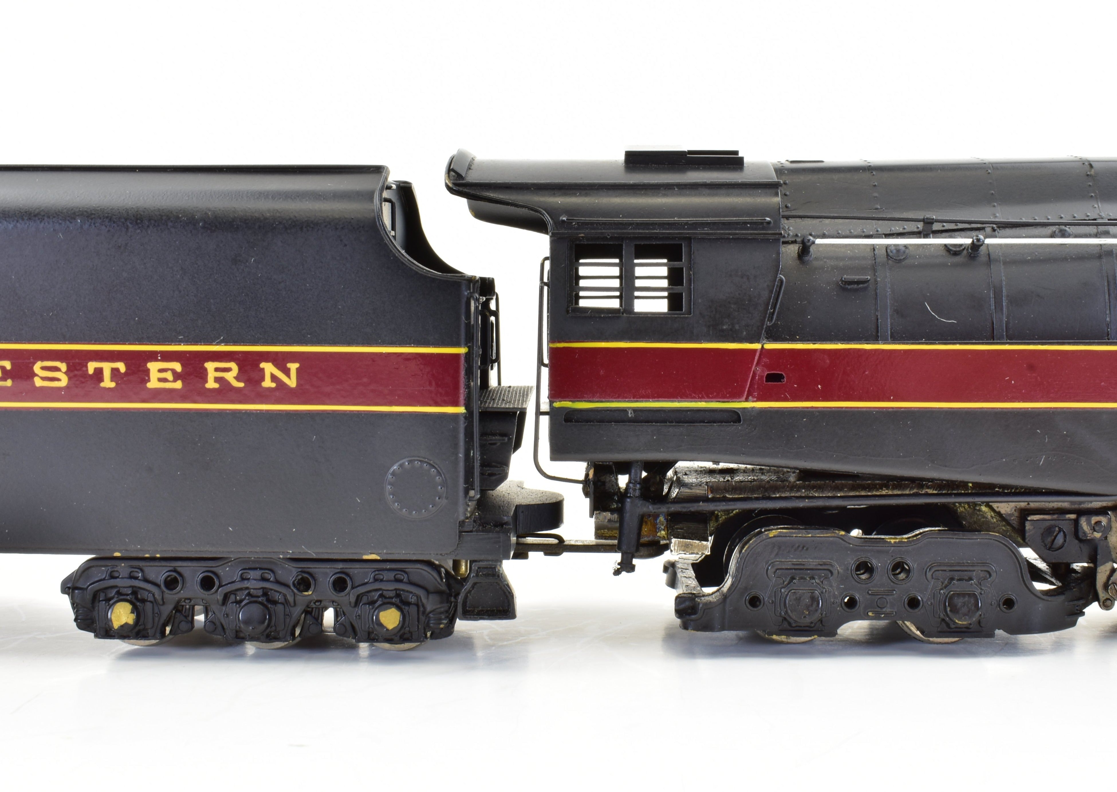 Rare HO Brass PFM Norfolk & Western Class J 4-8-4 Hand Painted by Tenshodo