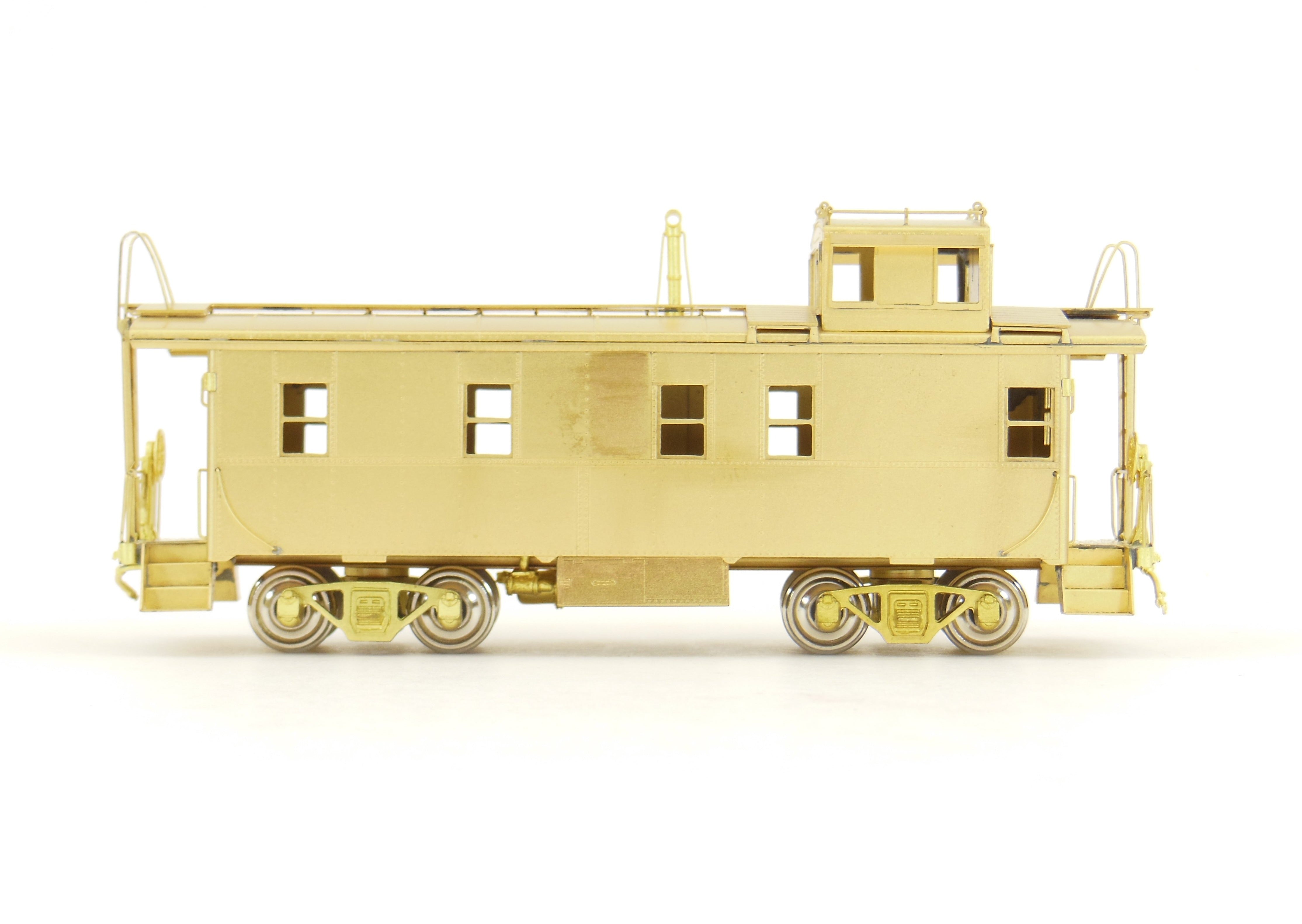 HO Brass Oriental Limited ATSF Santa Fe Classic Round Roof Caboose