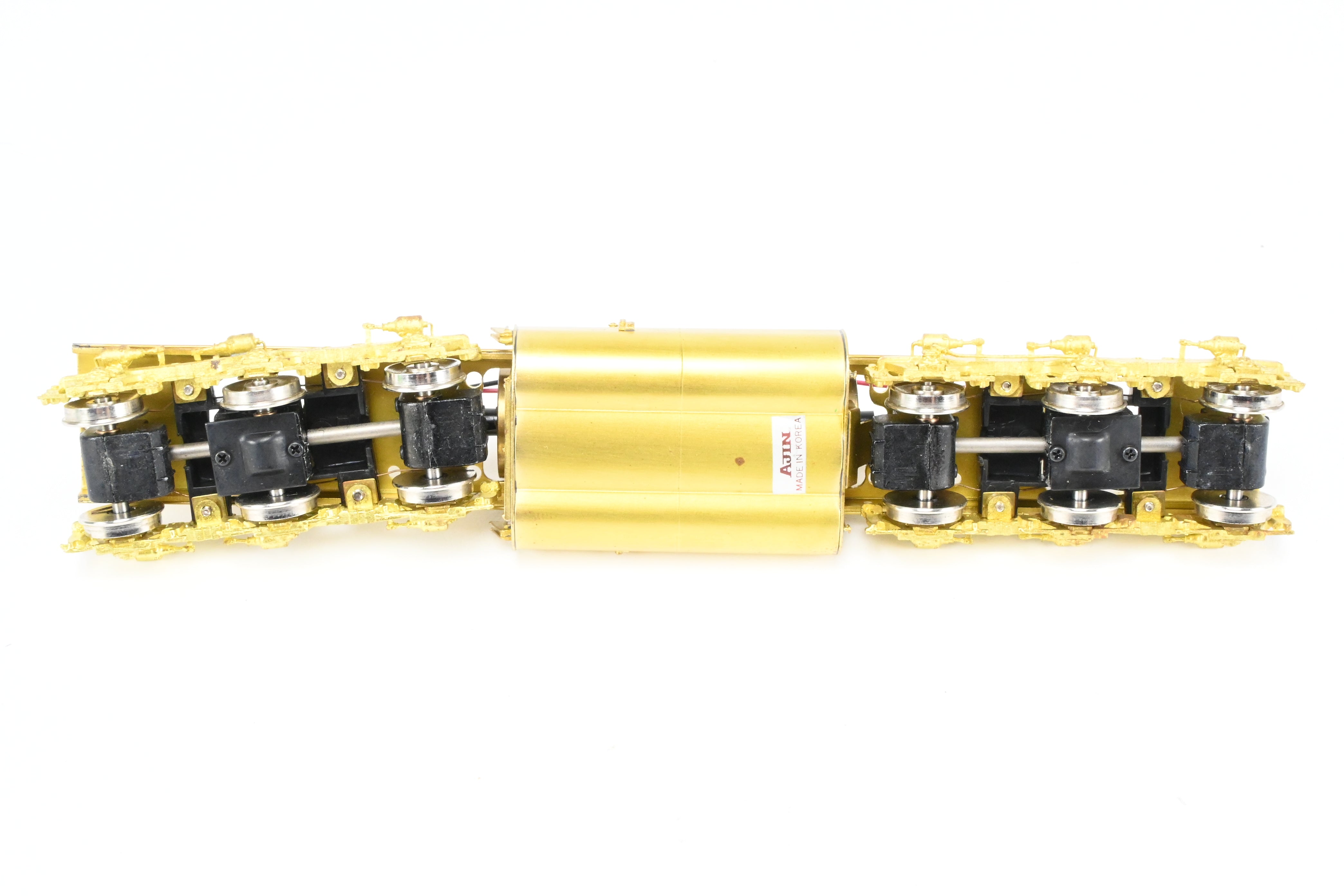 HO Scale Brass Train Drive Systems for EMD SD24 by Overland Models Inc. with Various Road Designs and Brass Fuel Tank
