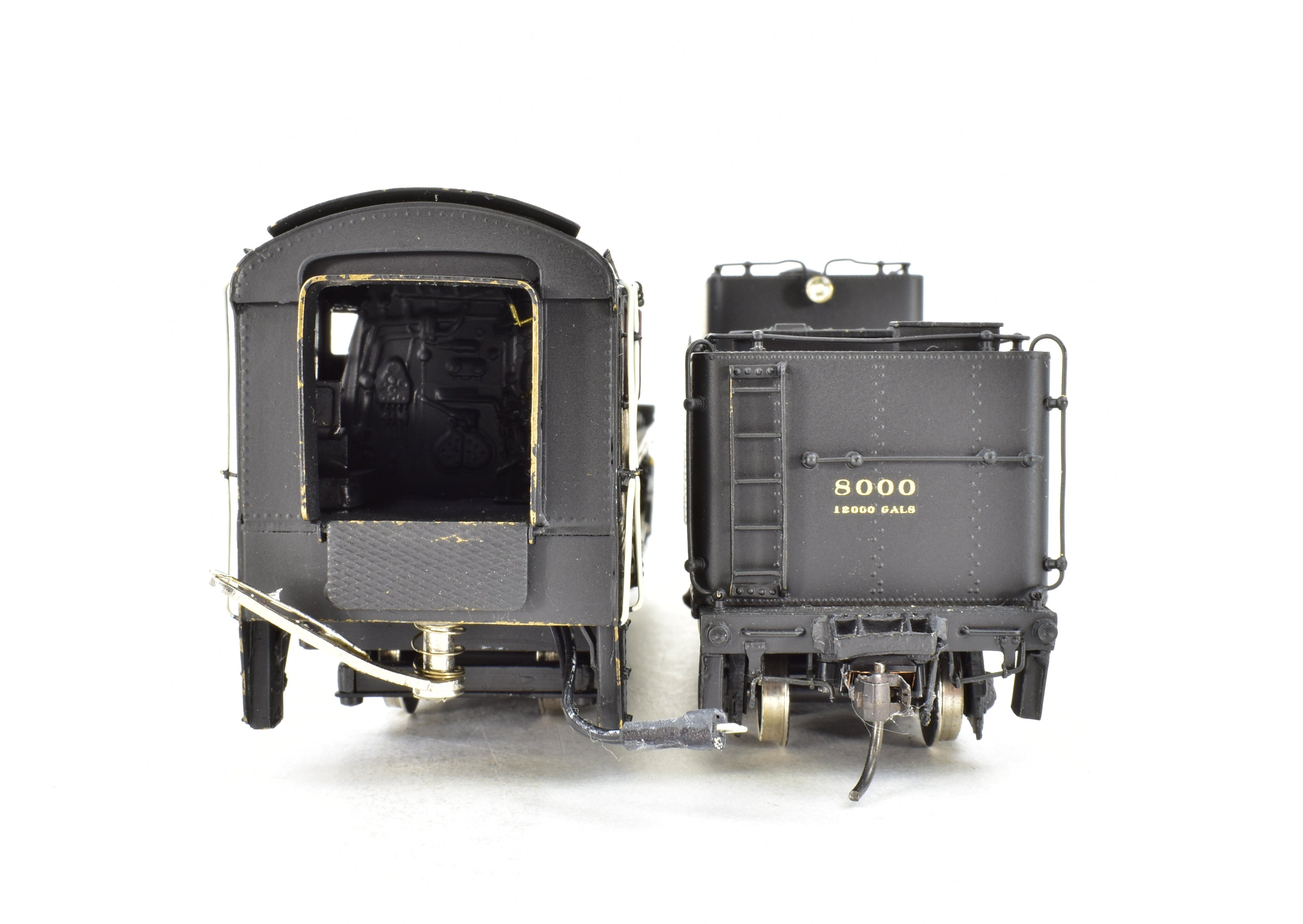 HO Scale Brass Canadian Pacific Railway T4a 2-10-4 Locomotive Model - Totem Models, CP No. 8000