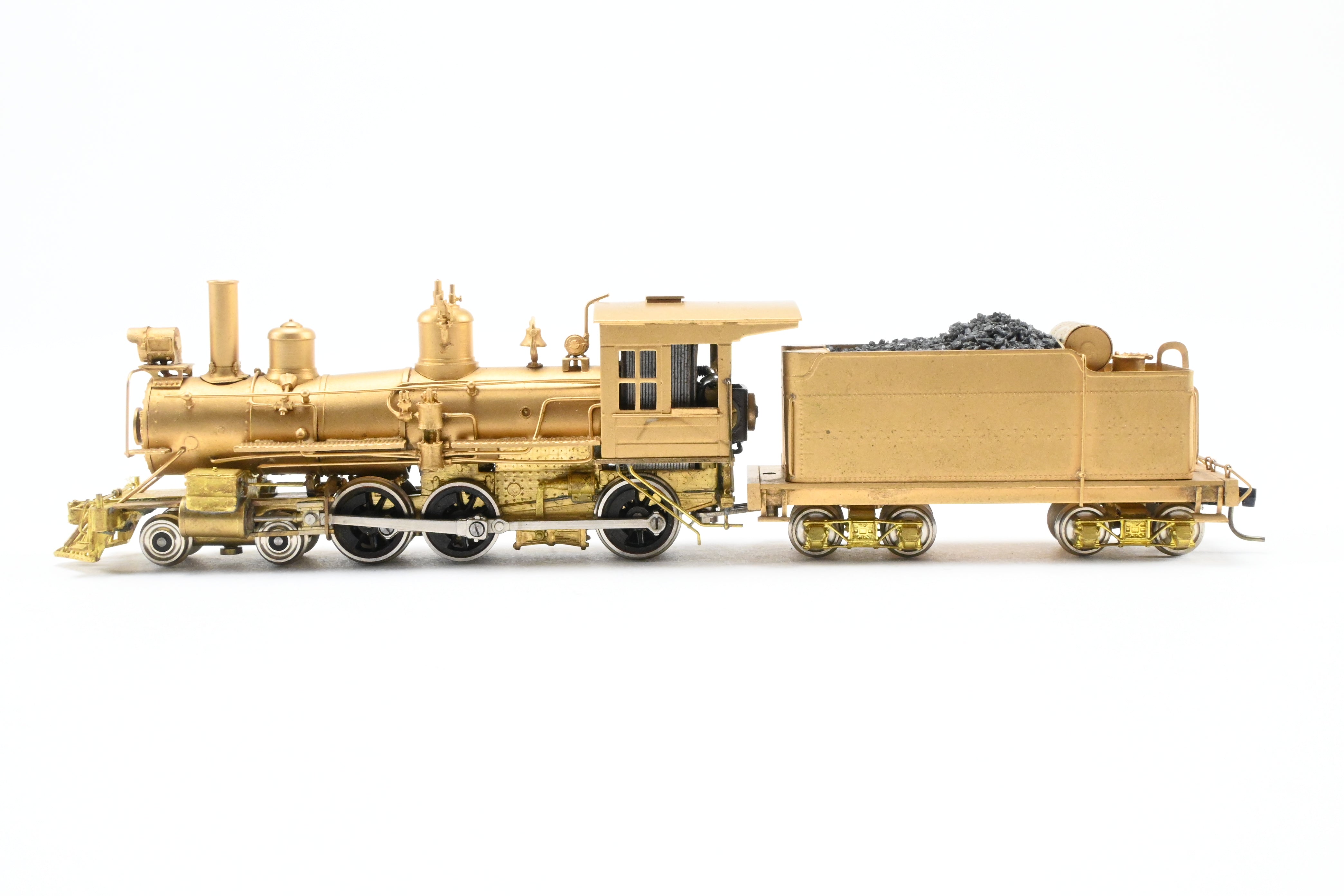 HOn3 Scale Brass Model Train by Westside Model Co. - Denver & Rio Grande Western (D&RGW) T-12 4-6-0 Ten Wheeler Locomotive