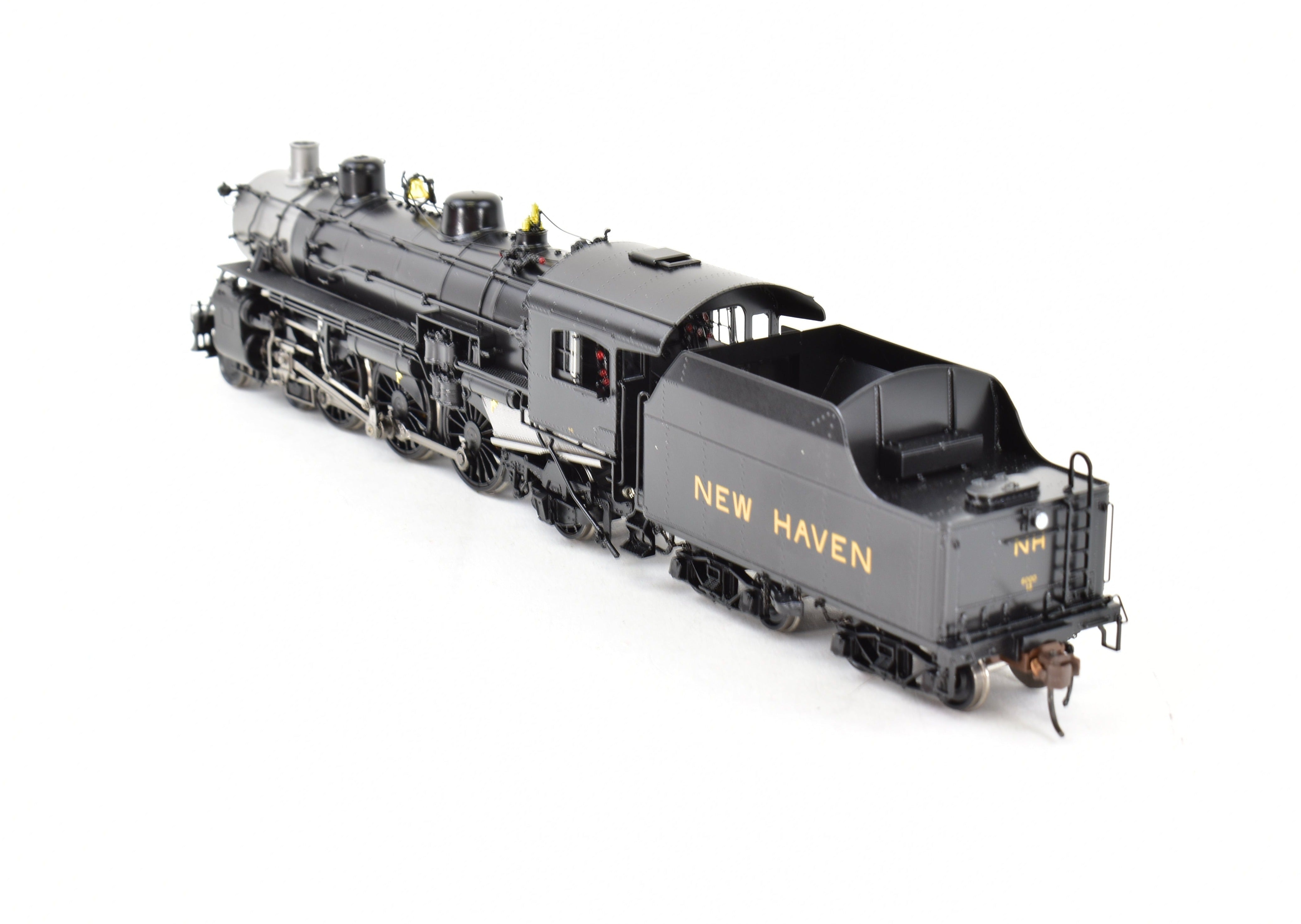 HO Scale Brass Crown Custom Imports New Haven I-2 4-6-2 Pacific Locomotive Model with ATS on Pilot and Factory Painting, Custom Imported for Enthusiasts