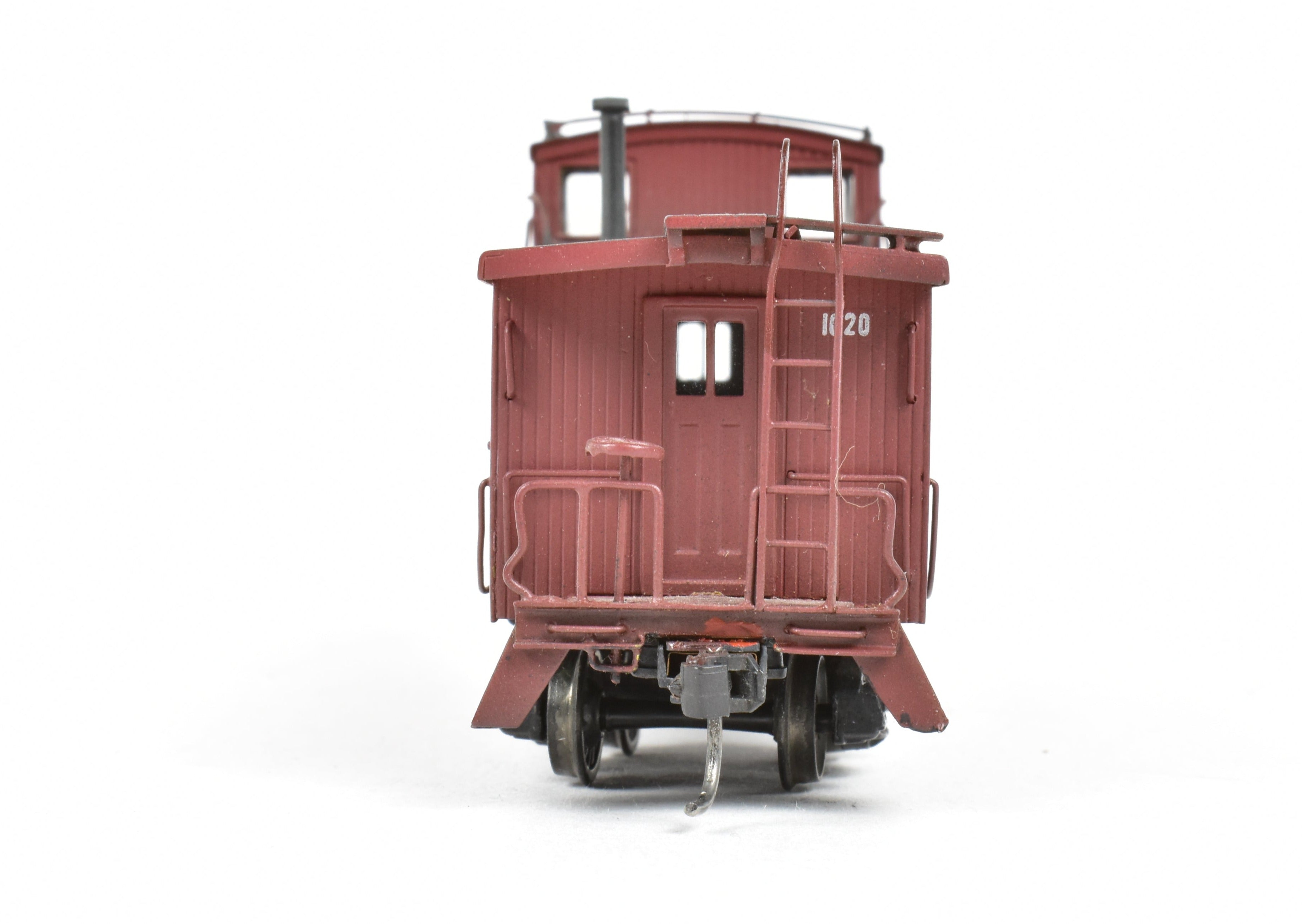 Hallmark Models HO Brass Missouri Pacific Wood Sheathed Caboose No. 1020, Painted