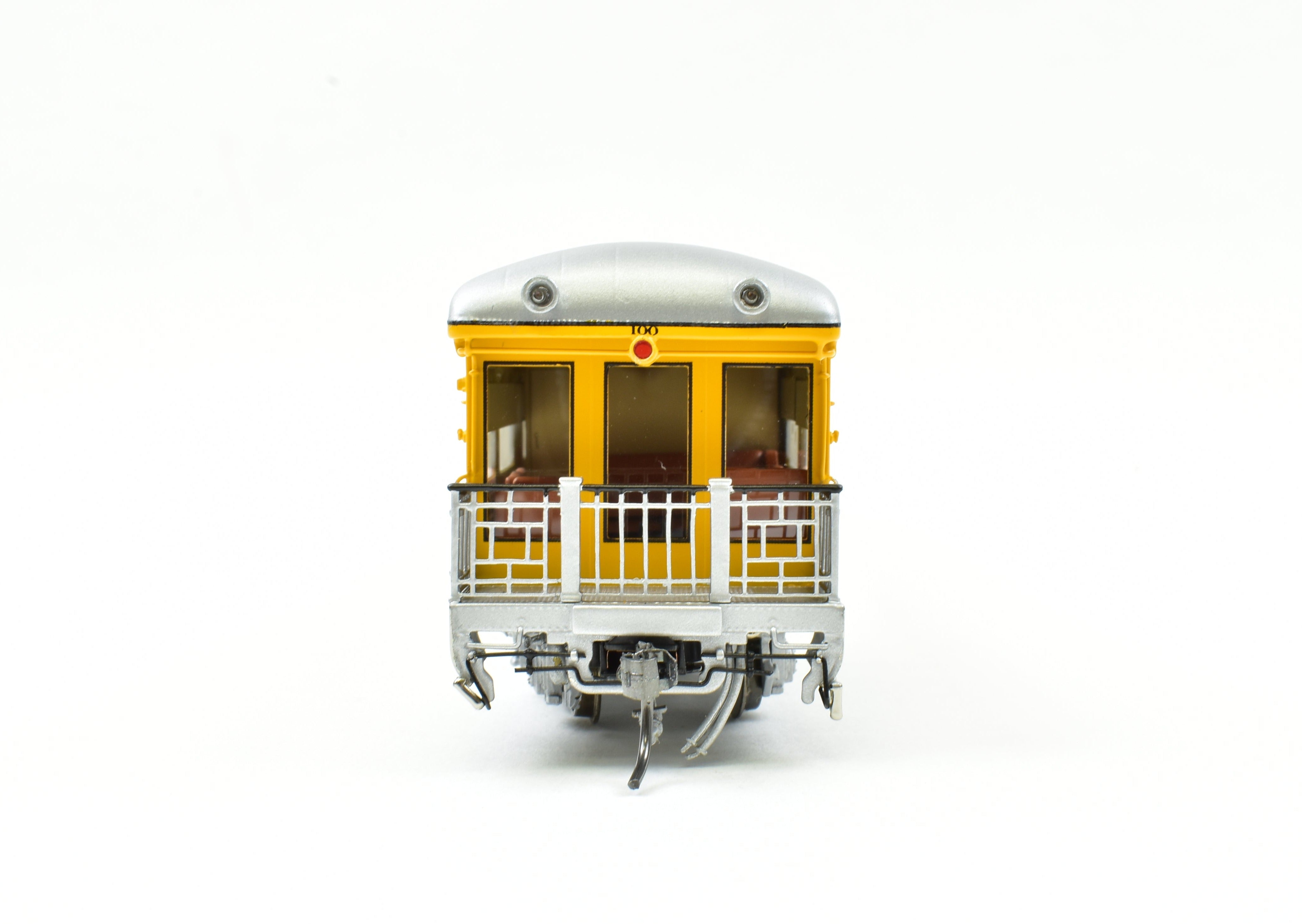 HO Scale Brass Colorado Division Point Denver & Rio Grande Western Lightweight Business Car Wilson McCarthy Factory Painted Model Train