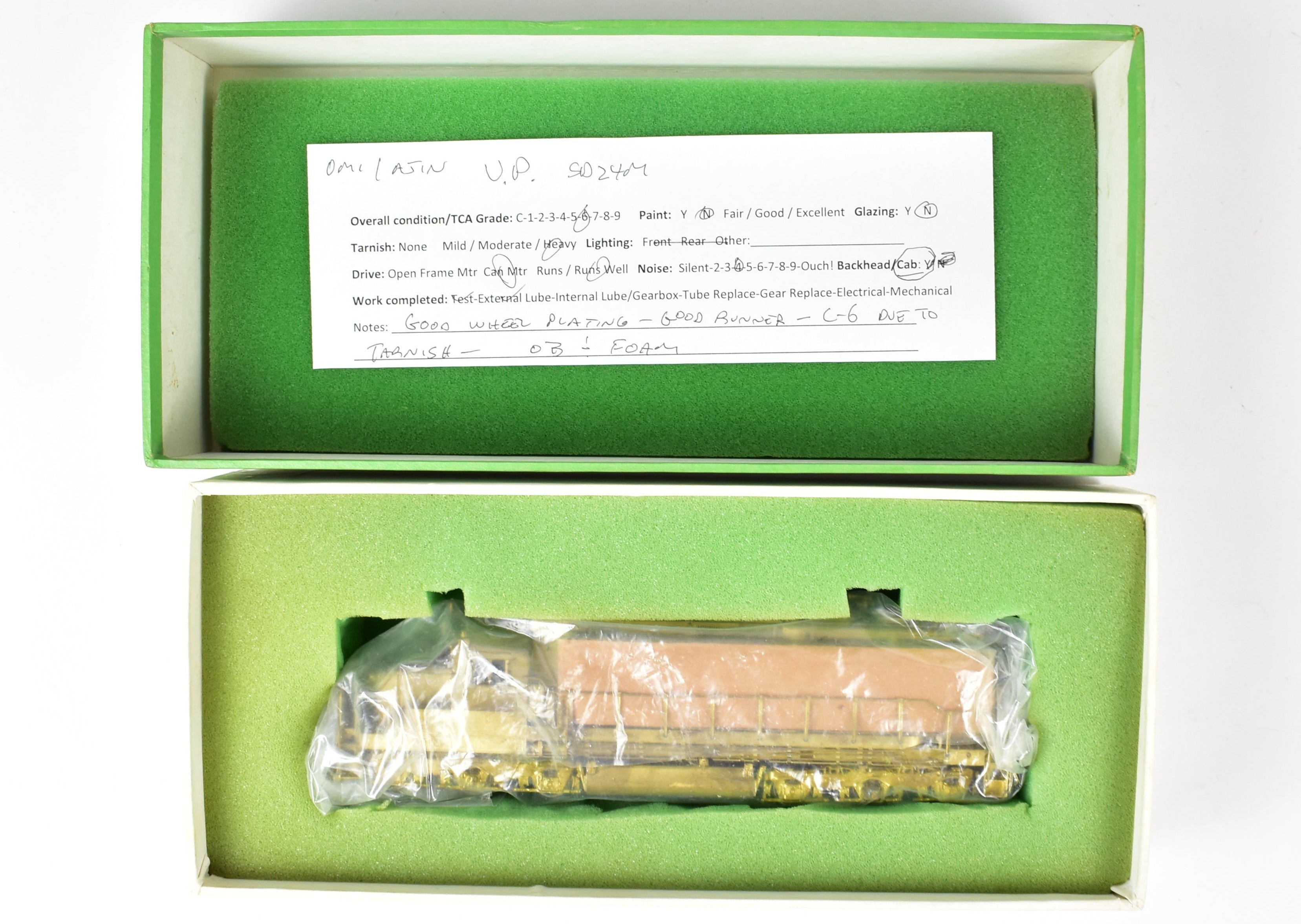 HO Scale Brass Model Train - Overland Models, Inc. Union Pacific EMD SD - 24M No. 99