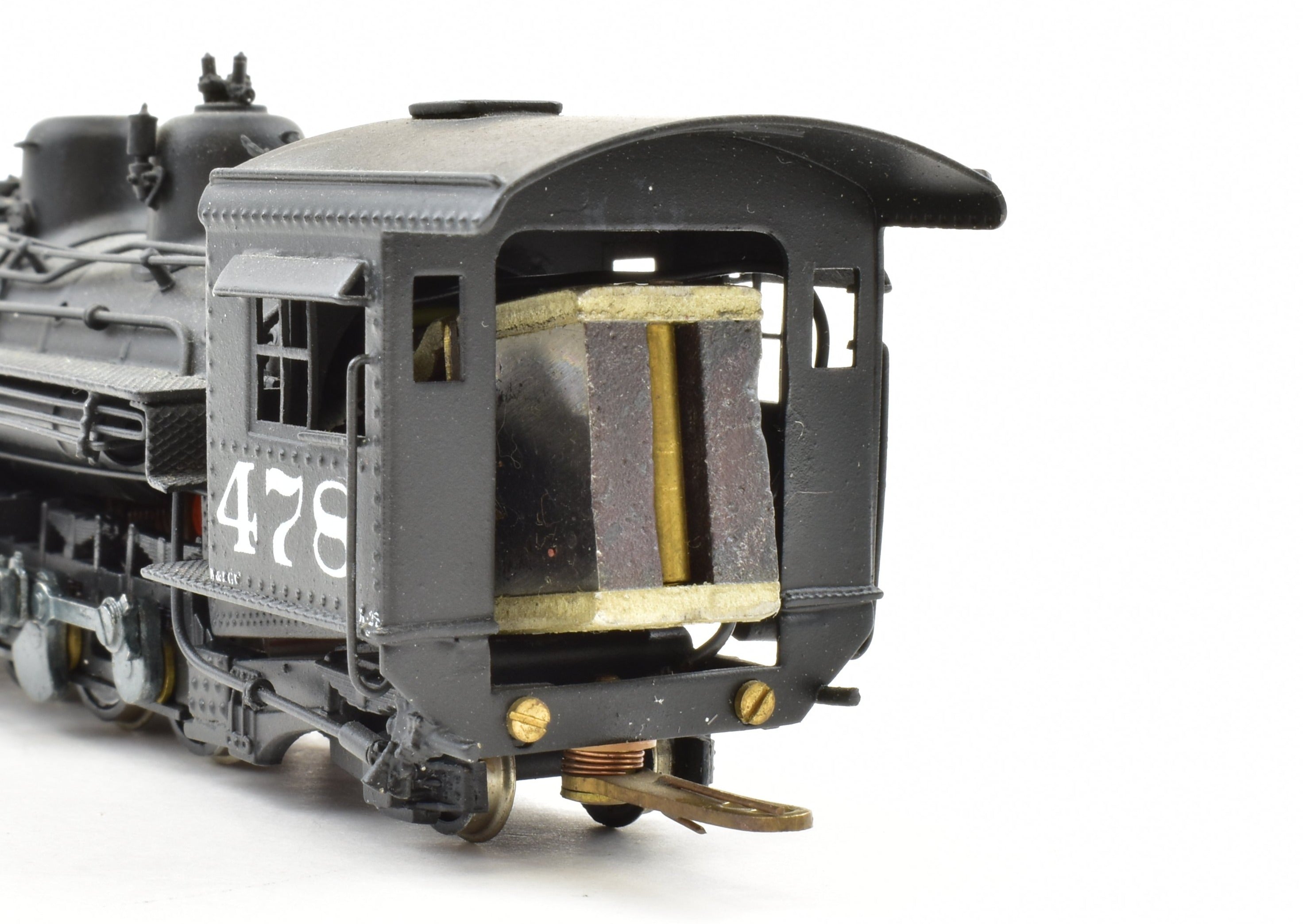 HOn3 Brass PFM - United D&RGW Denver & Rio Grande Western K - 28 2 - 8 - 2 Custom - Painted Locomotive #478