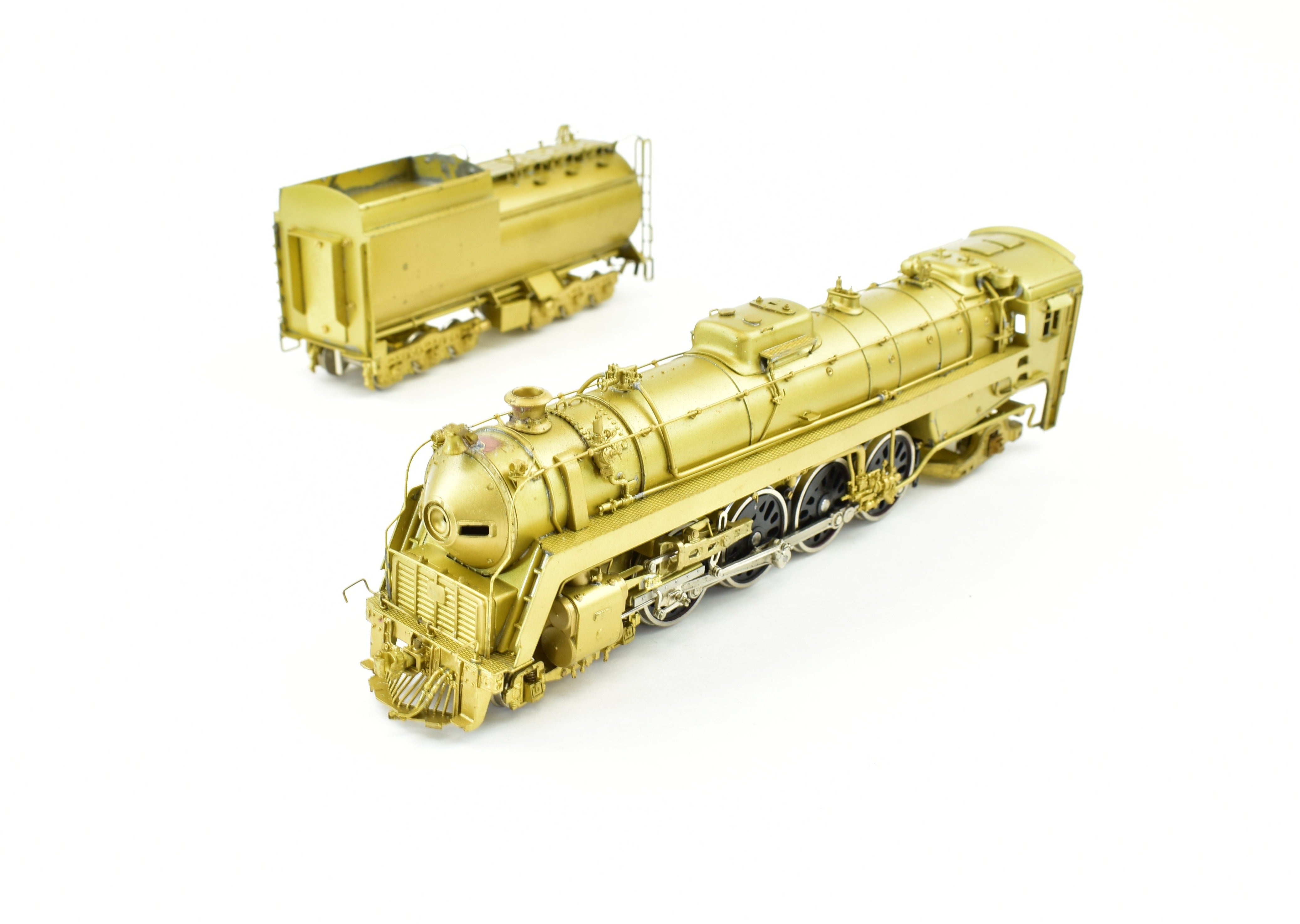 HO Scale Brass Van Hobbies Canadian National Railway 4-8-2 Mountain Locomotive #6060
