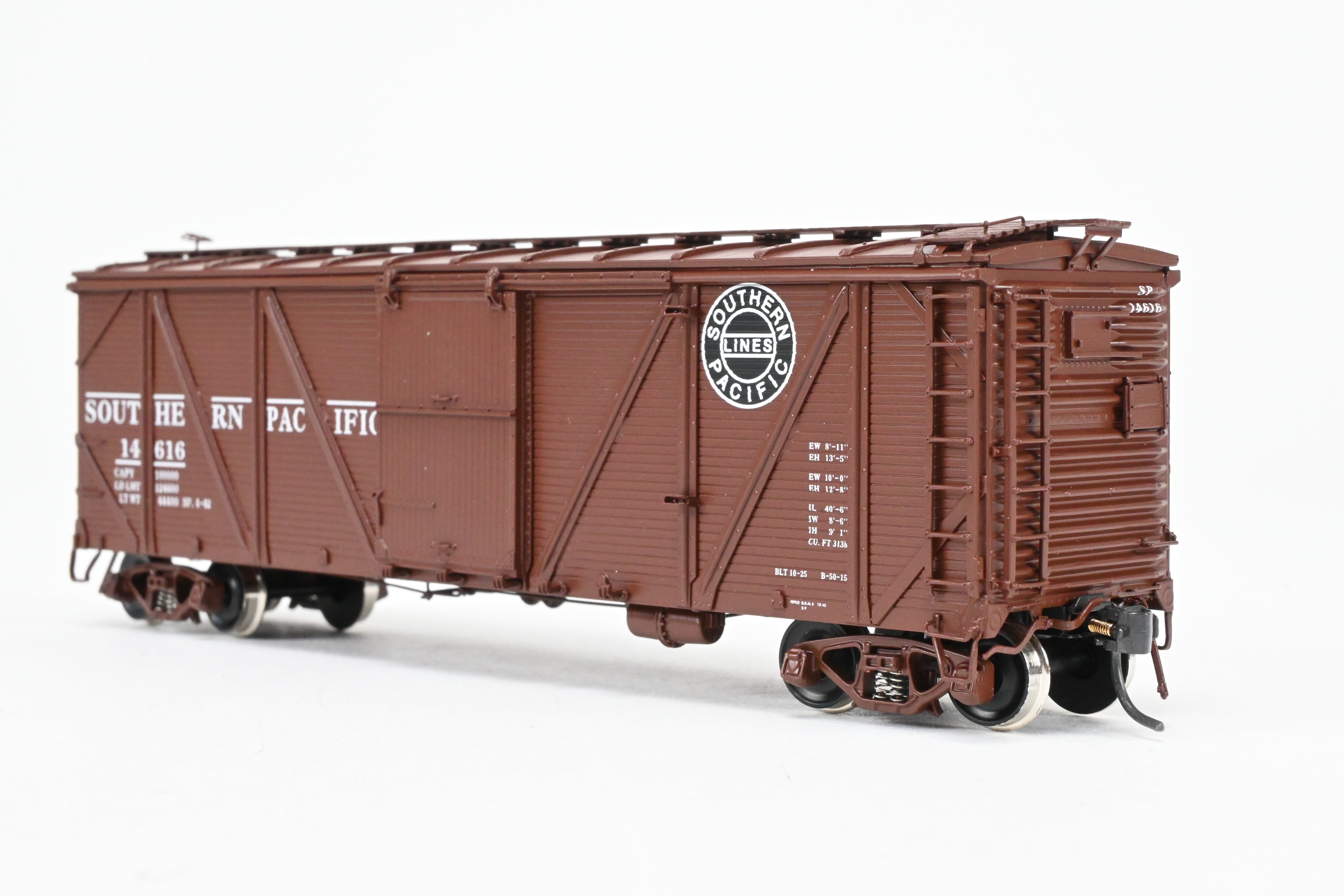 HO Scale Brass Challenger Imports SP B-50-15 OB Wood Car #14616