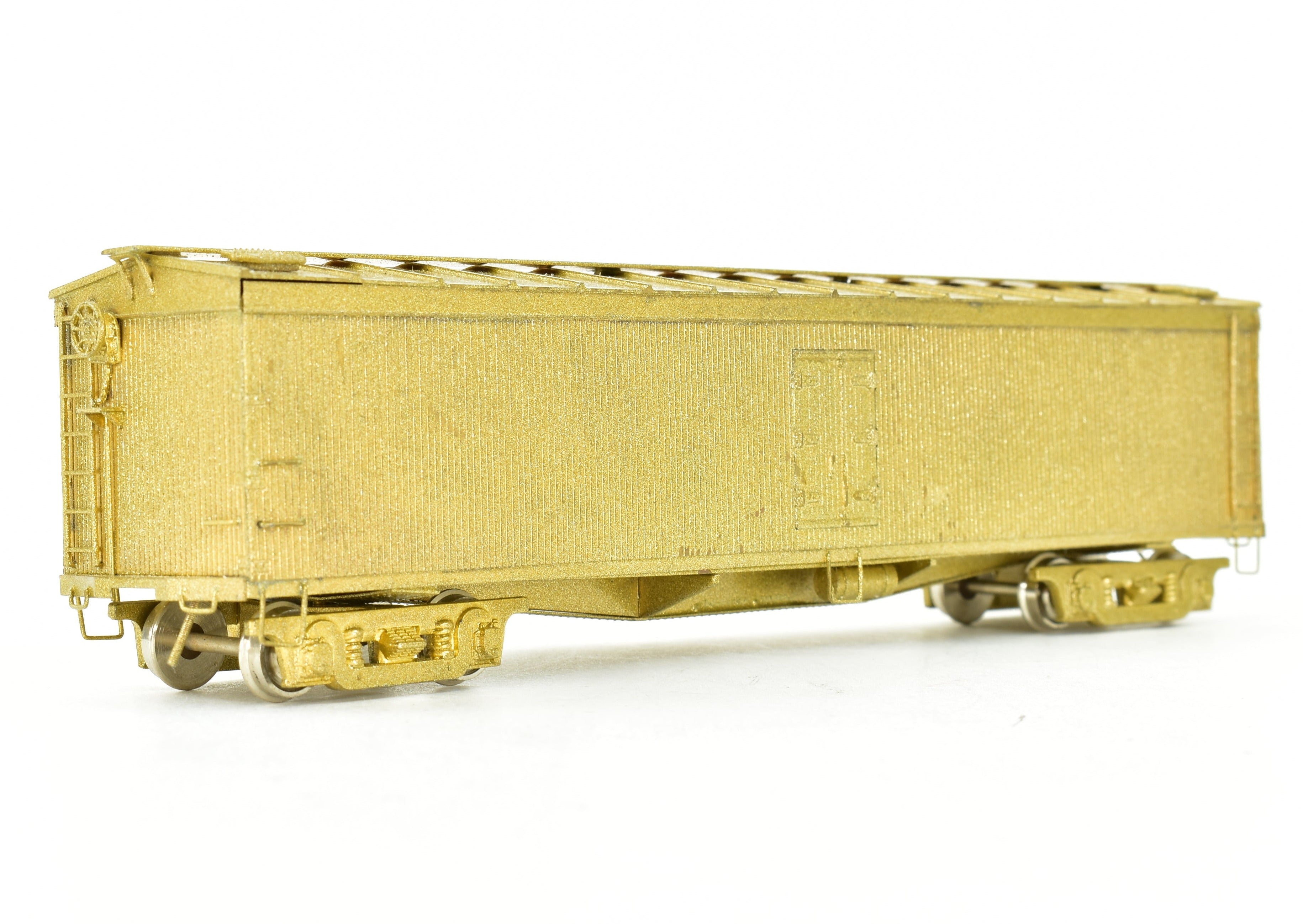 HO Brass Railway Express Agency 50' Wood Express Reefer Model by Trains Inc.