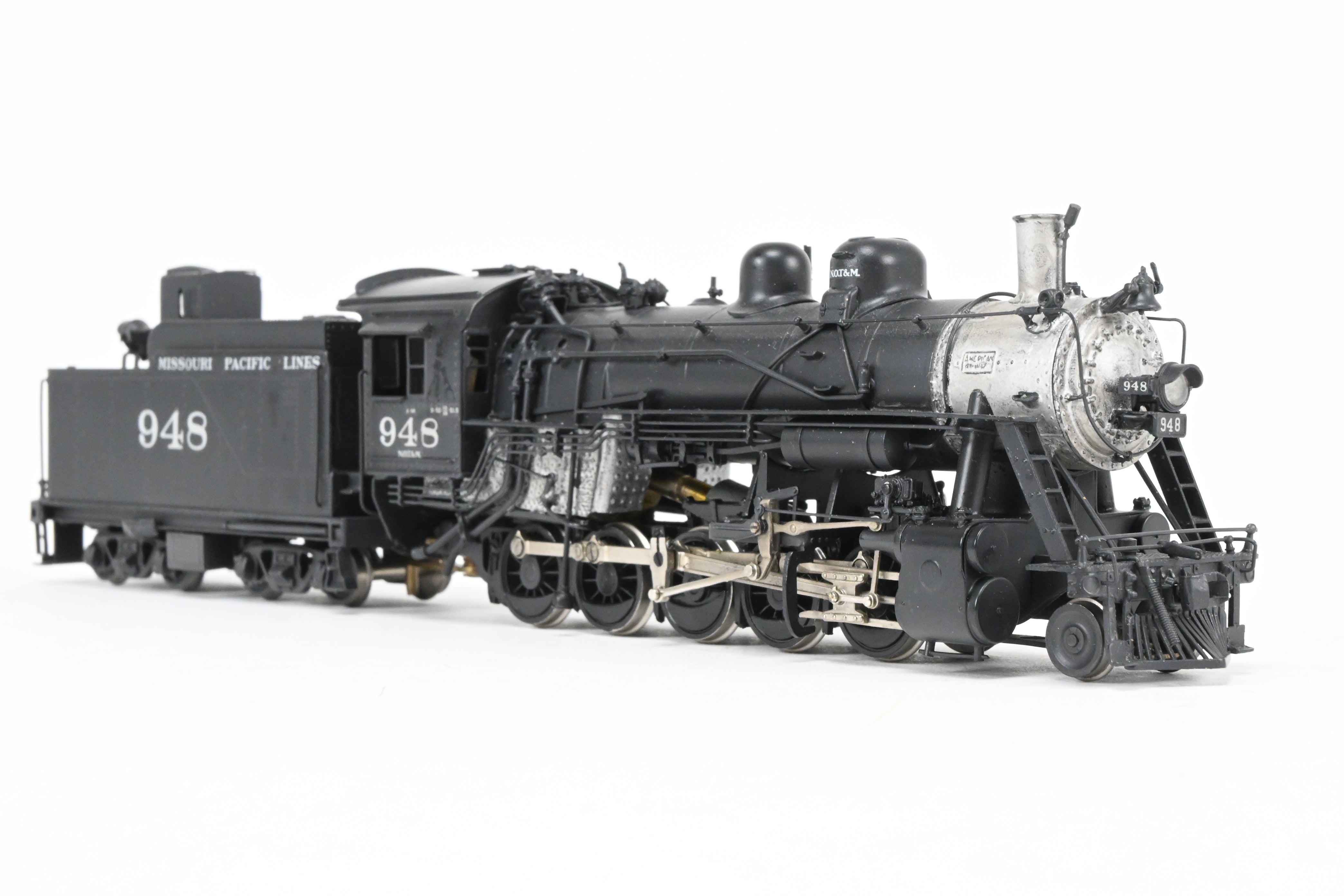 HO Scale Brass PFM - United Model Train - Missouri Pacific 2-10-0 Locomotive Custom Modified and Professionally Painted by Joe G. Collias as No. 948
