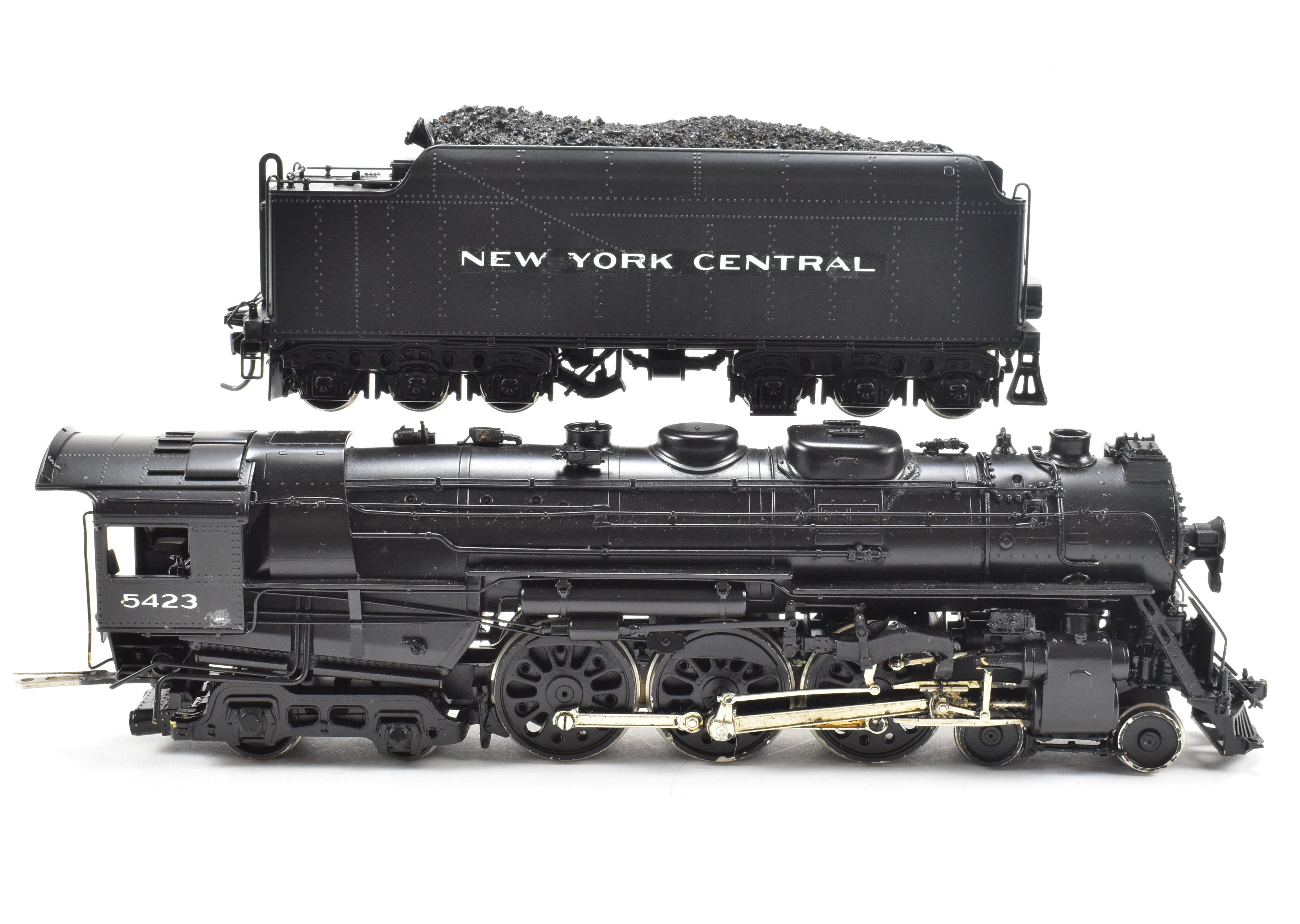 HO Scale Brass Model Train - Westside Model Co. New York Central J-3a 4-6-4 Hudson Craftsman Series No. 4 with C/P No. 5423, Incorrect Box