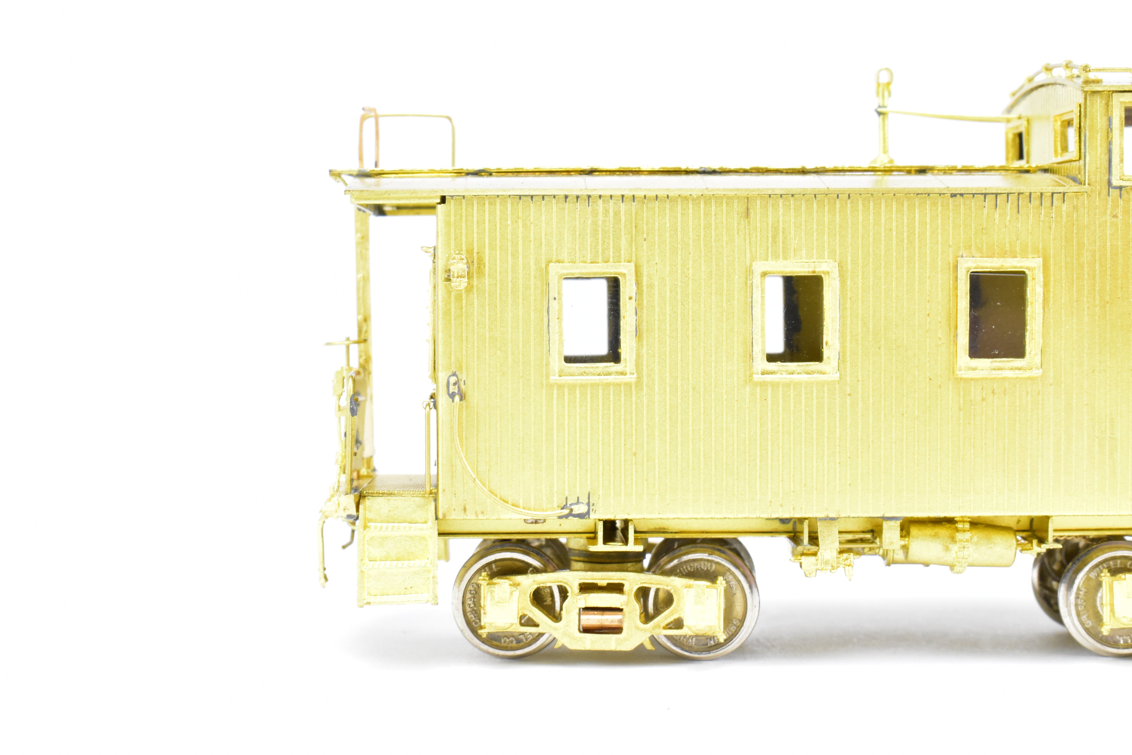 HO Brass Great Northern Extended Window Wood Caboose X580/X683 by Beaver Creek