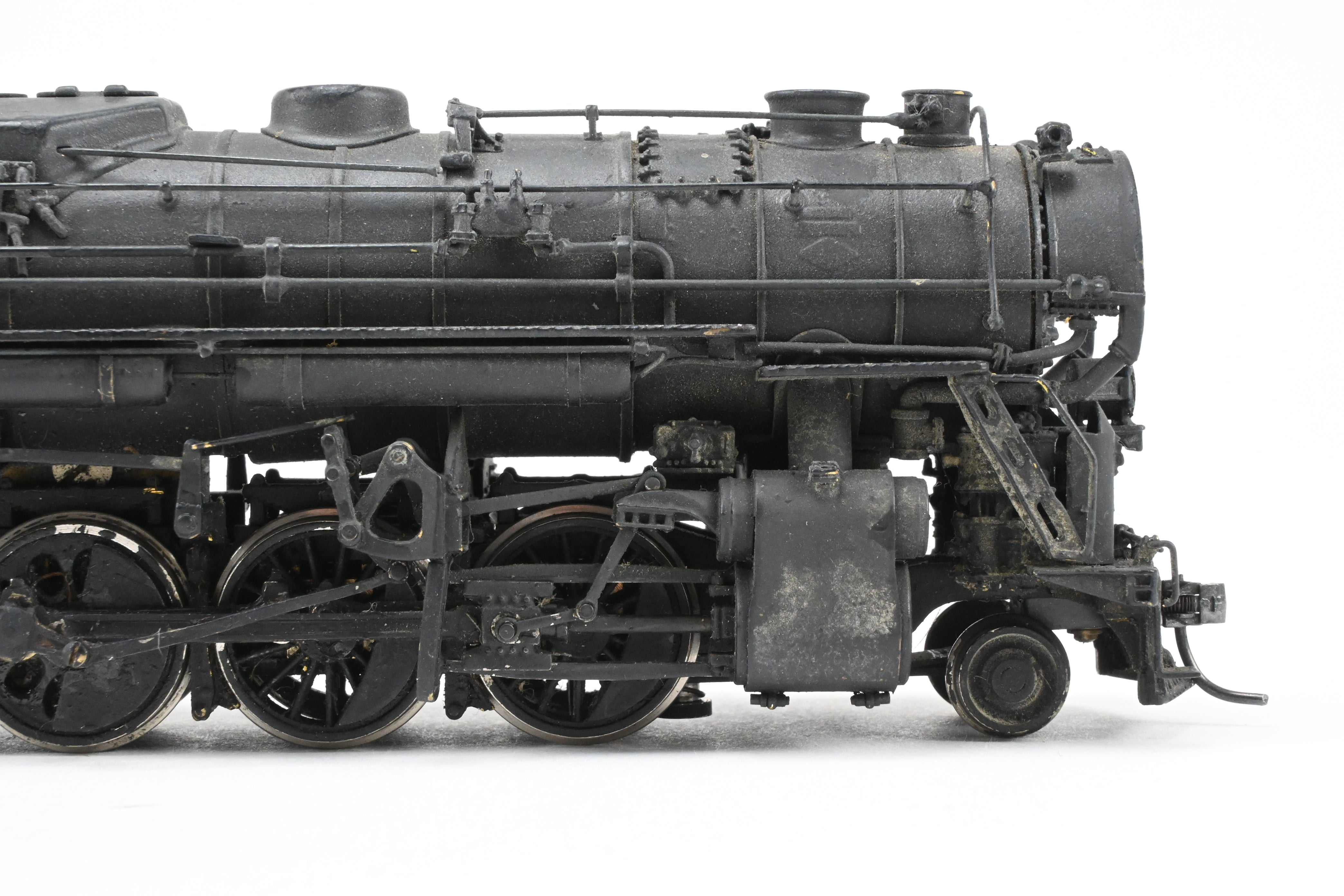 HO Scale Brass Westside Model Co. B&M - Boston & Maine 2-8-4 Class T-1a Berkshire Locomotive Model Custom Painted with No. 4012