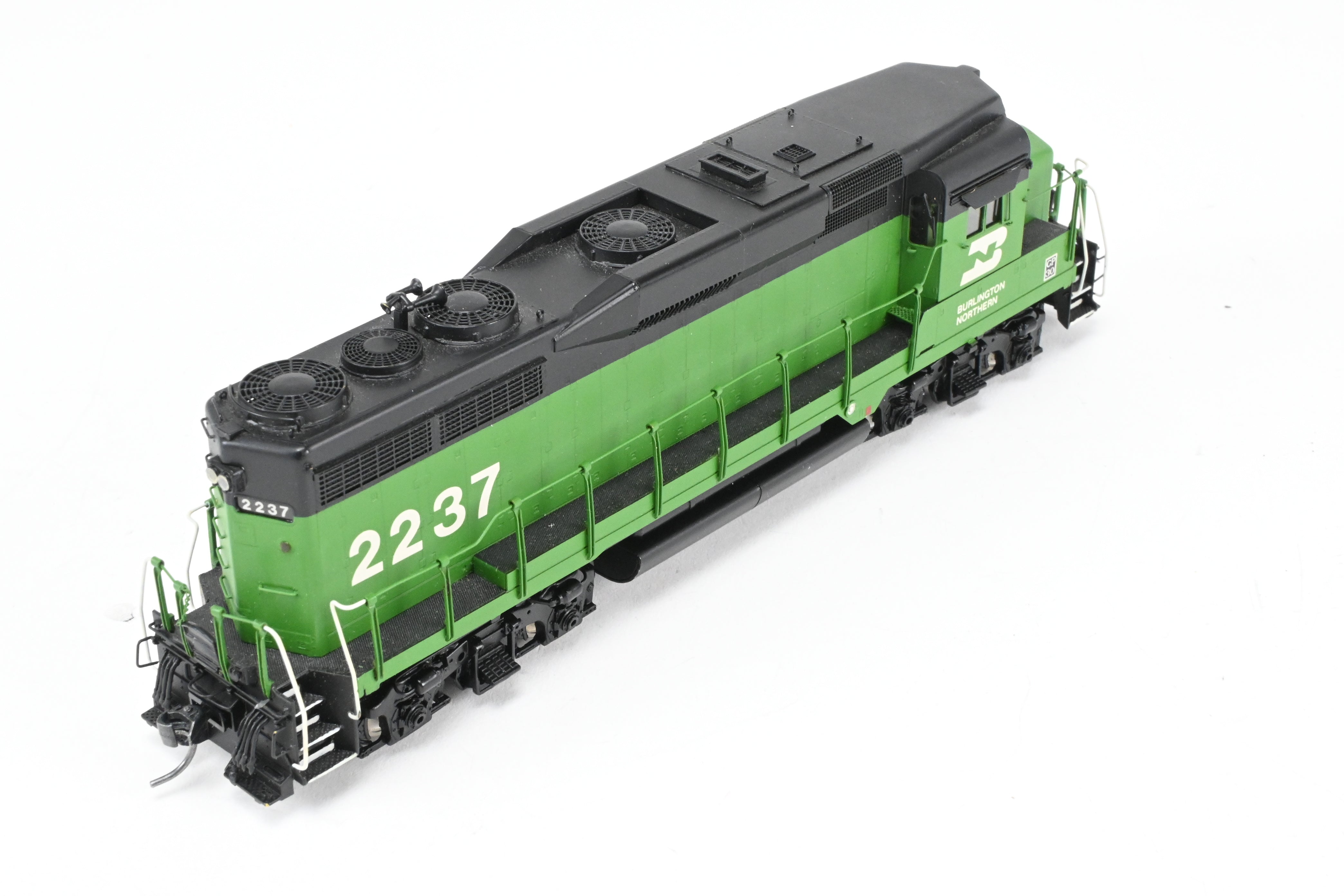 HO Scale Brass Cylinder - Challenger Imports Burlington Northern EMD GP30 Phase II Freight Model in Replacement Box