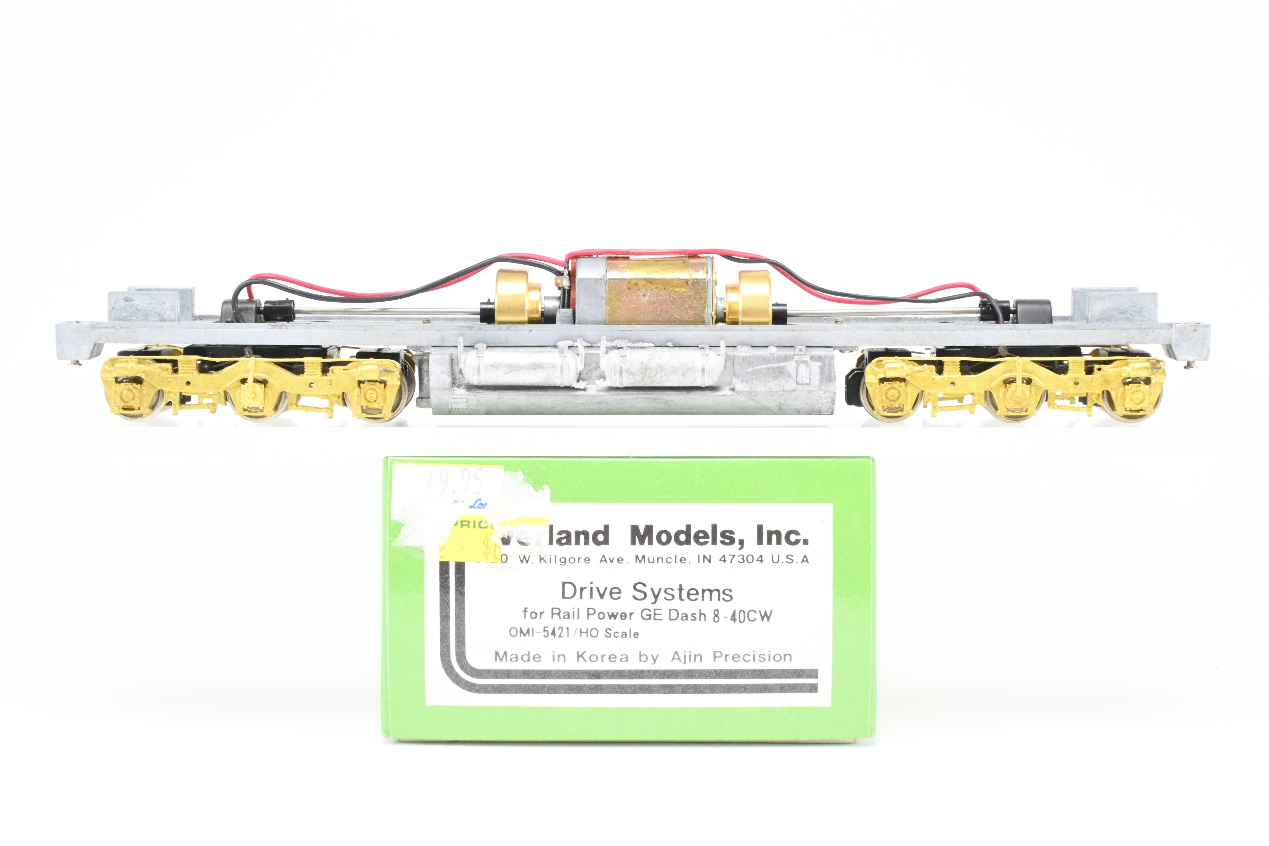 HO Brass OMI by Overland Models Inc - Drive Systems for Rail Power GE Dash 8 - 40CW