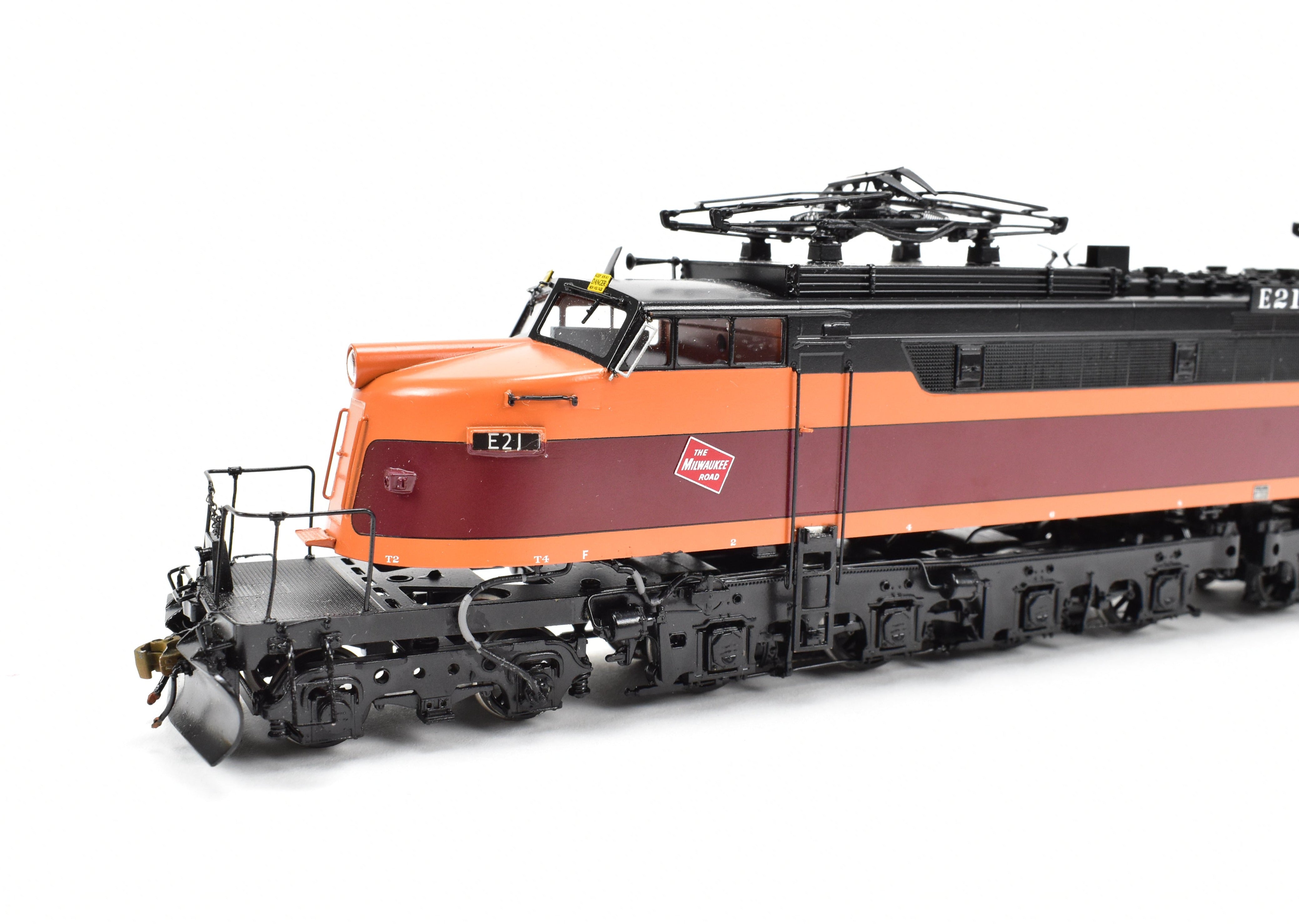 HO Scale Brass Precision Model Train - Precision Scale Co. MILW - Milwaukee Road EP - 4 Little Joe FP in 1960s Scheme No. E - 21