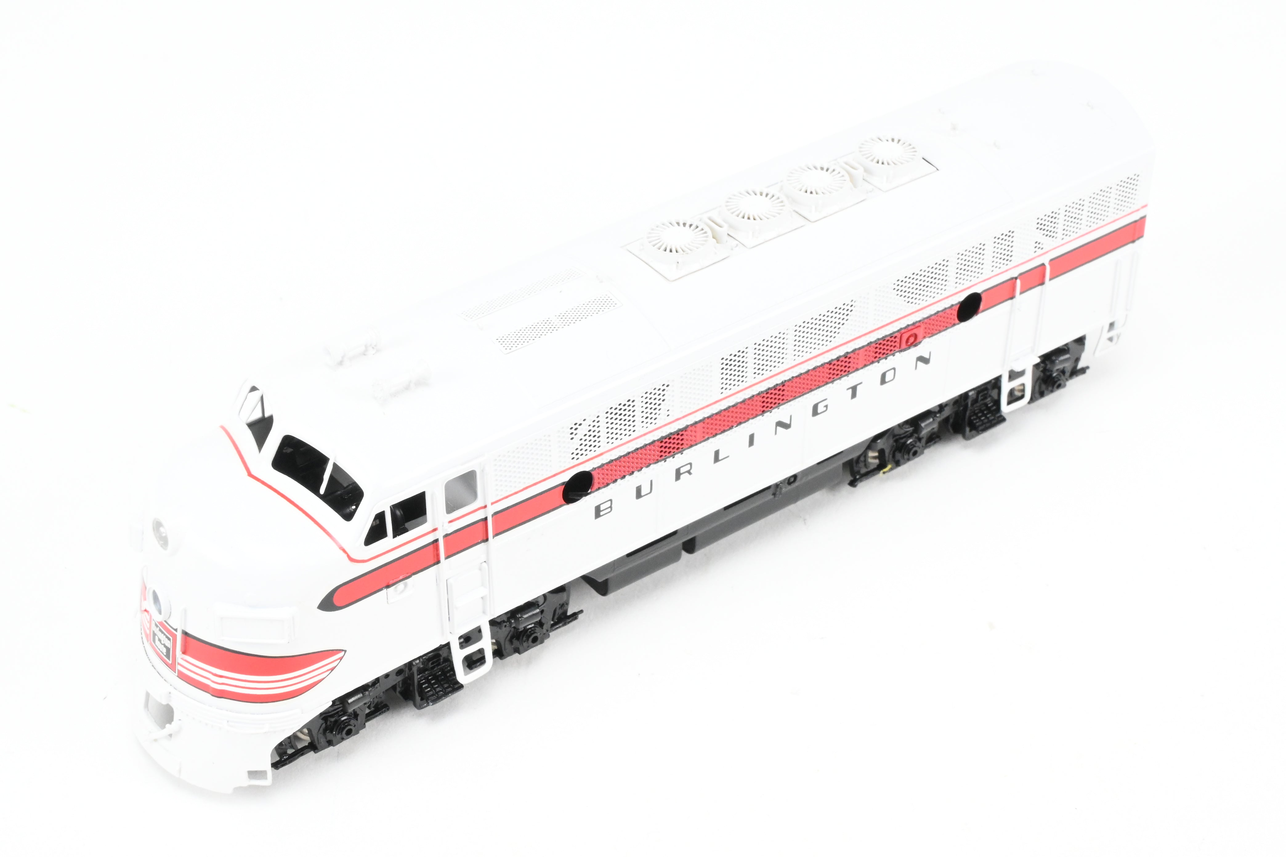 HO Scale Brass Model Train - Oriental Limited CB&Q – Burlington Route EMD F3A PH II with 1500 HP for Freight Operations