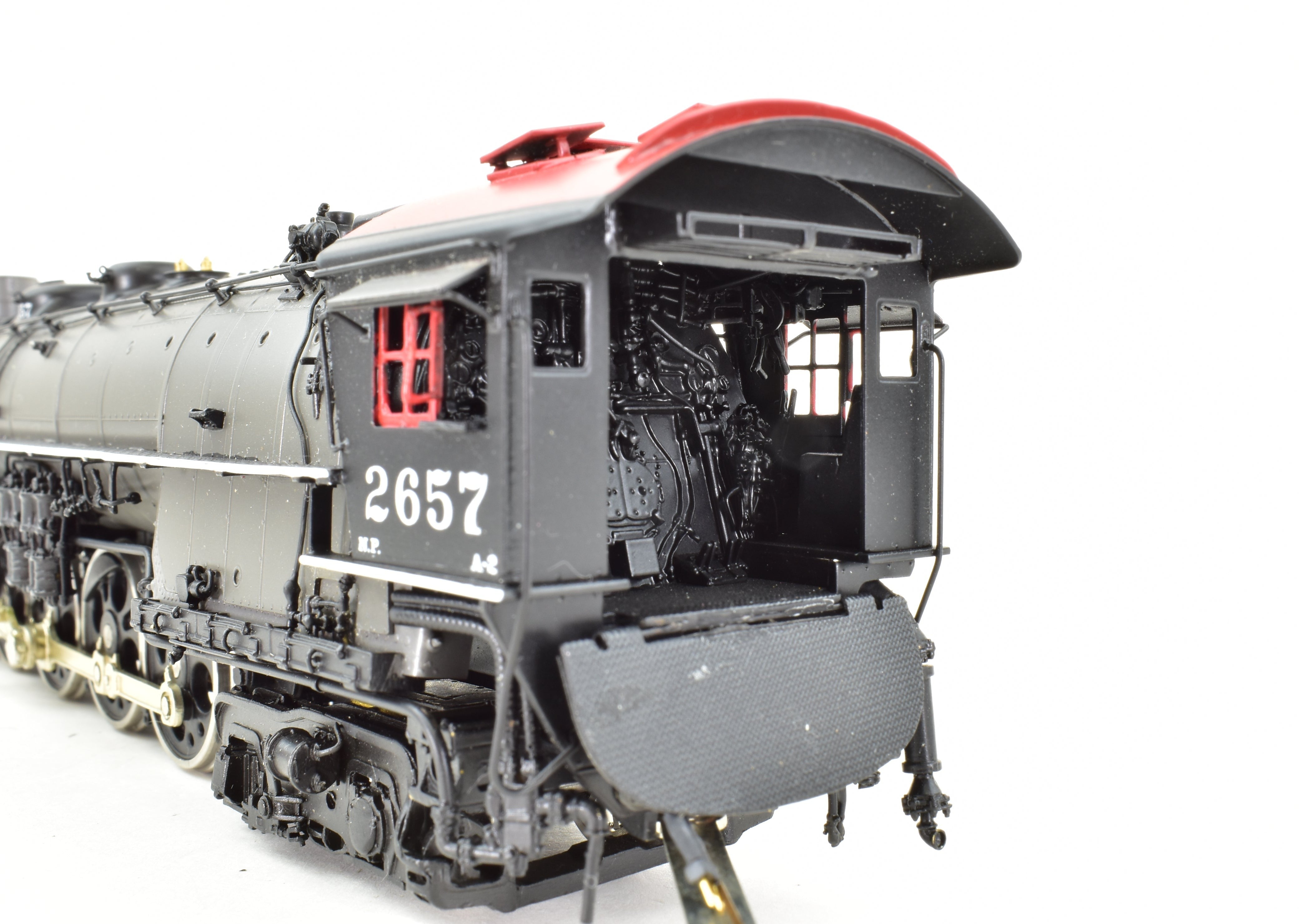 HO Scale Brass Model Train - W&R Enterprises NP Northern Pacific Class A-2 4-8-4 Limited Edition No. 3 with TCS DCC & Sound System