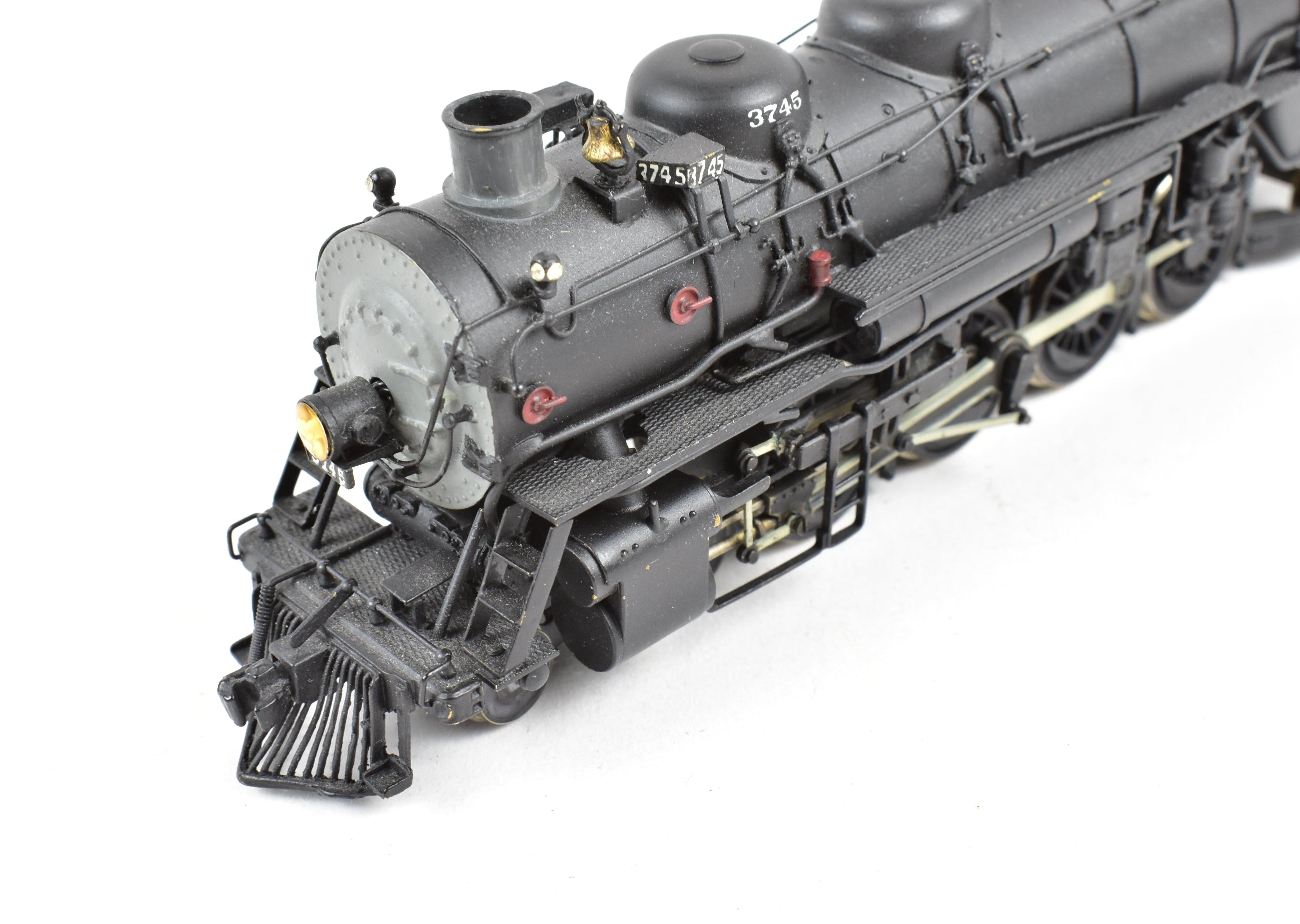 HO Scale Brass Model Train - Balboa ATSF - Santa Fe 3700 Class 4-8-2 Mountain Steam Locomotive CP #3745