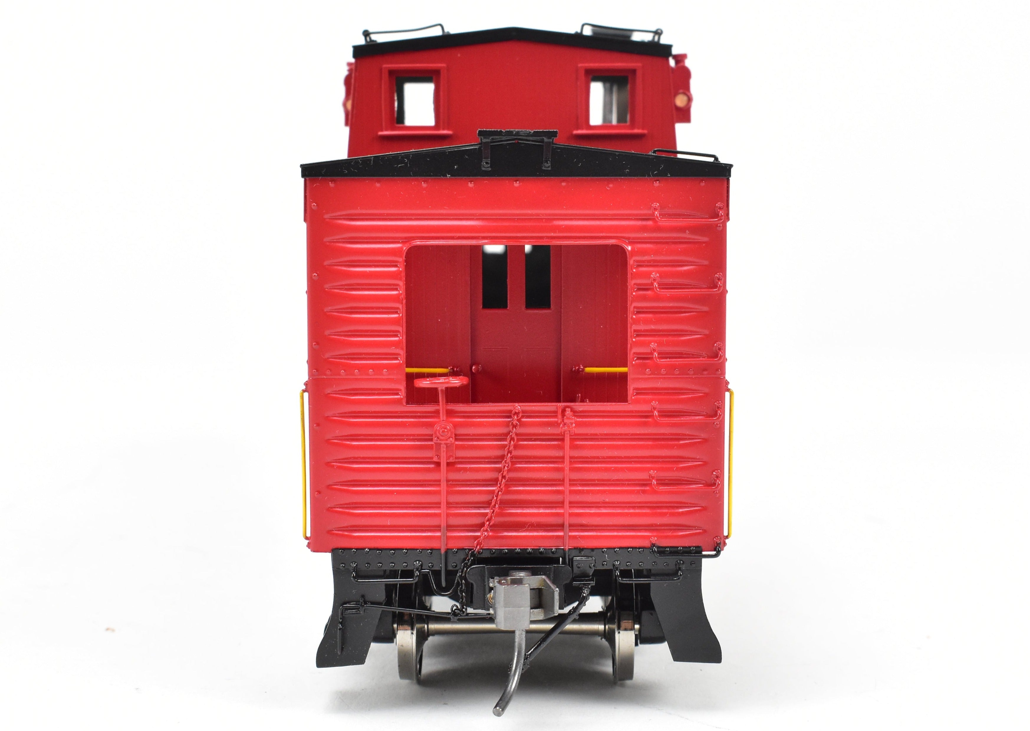 O Scale Model Train Collectible - Brass OMI (Overland Models, Inc.)/NPM NKP (Nickel Plate Road) 1300 Caboose with Factory Paint, Serial No. 1351, Without Original Box
