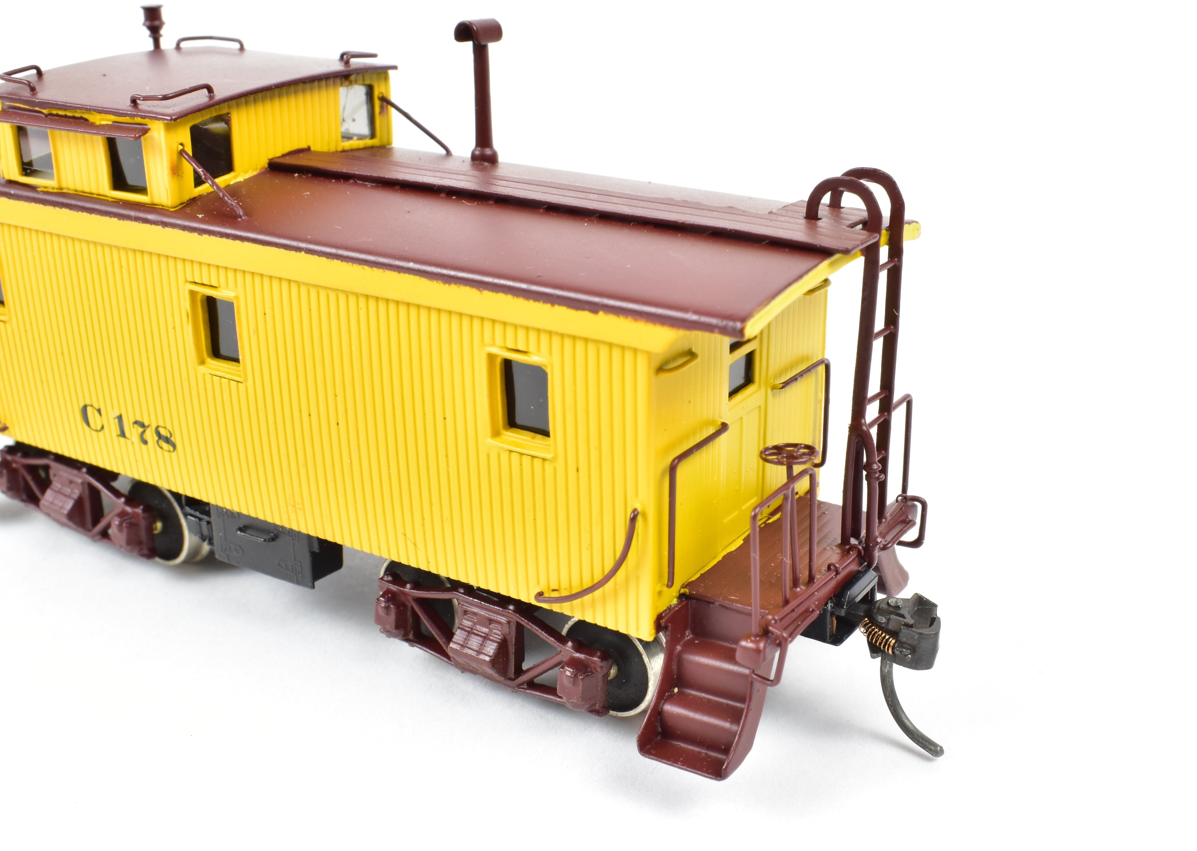HO Scale Brass Model Train Set by Westside Model Co. - DM&IR Duluth, Missabe, & Iron Range 2-8-8-4 Yellowstone M-4 Locomotive with Caboose C/P