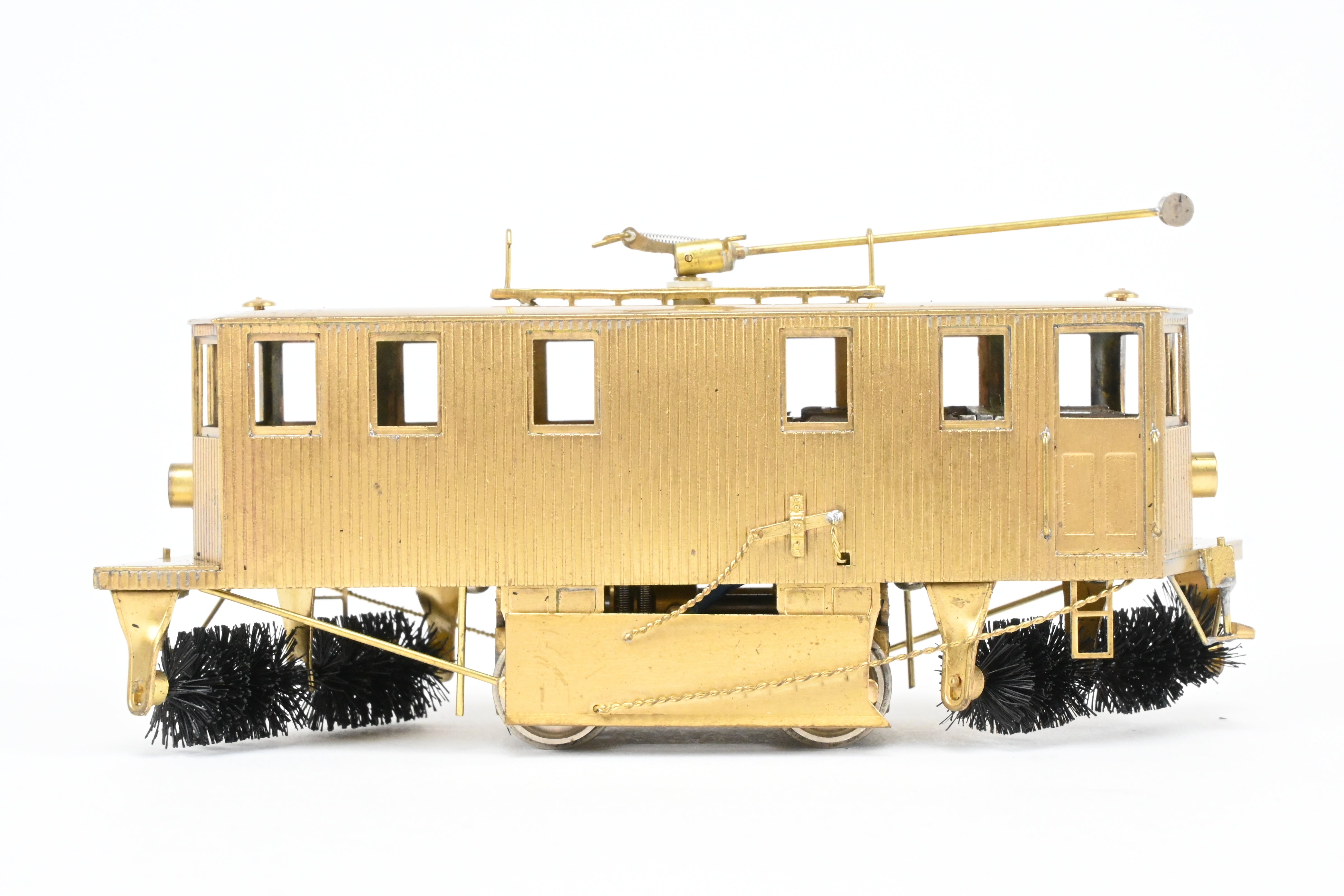 HO Scale Brass Fairfield Models Various Roads McGuire - Cummings Single Truck Sweeper Model Train