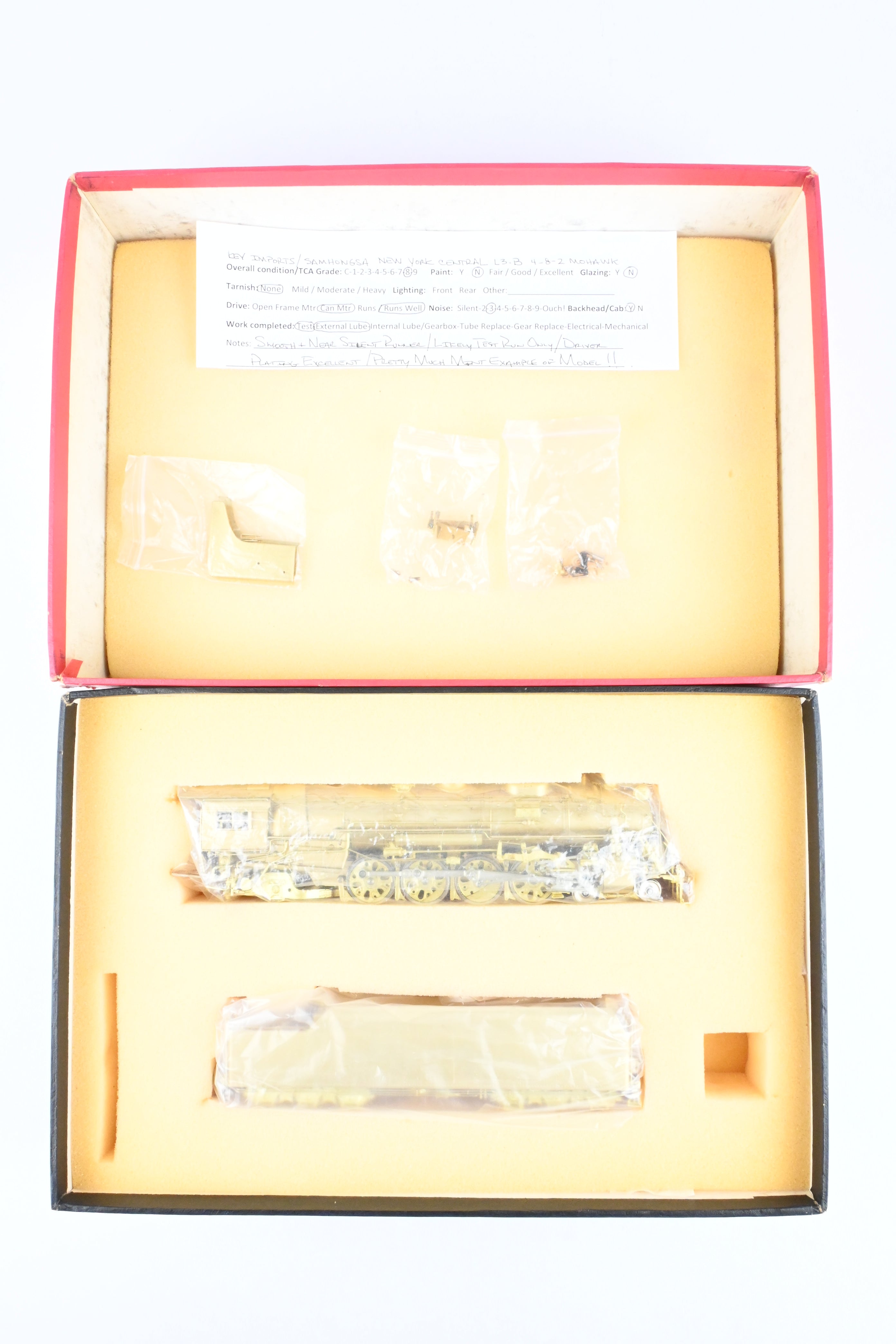 1983 HO Brass Key Imports NYC New York Central L-3b 4-8-2 Mohawk Model