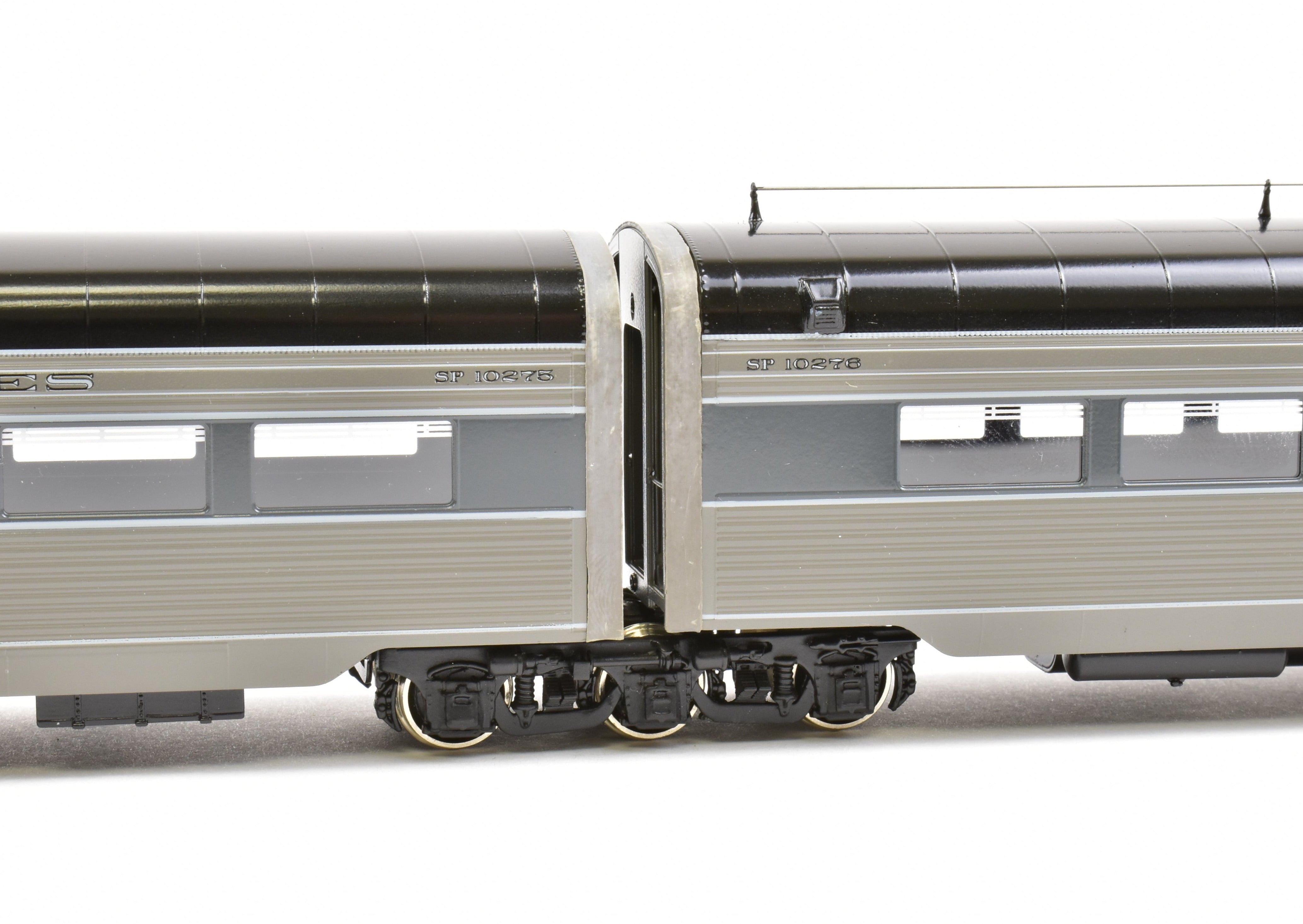 HO Scale Brass Model Train Set - Challenger Imports SP Southern Pacific 1941 Lark 9 - Car Collection Featuring Various Car Types