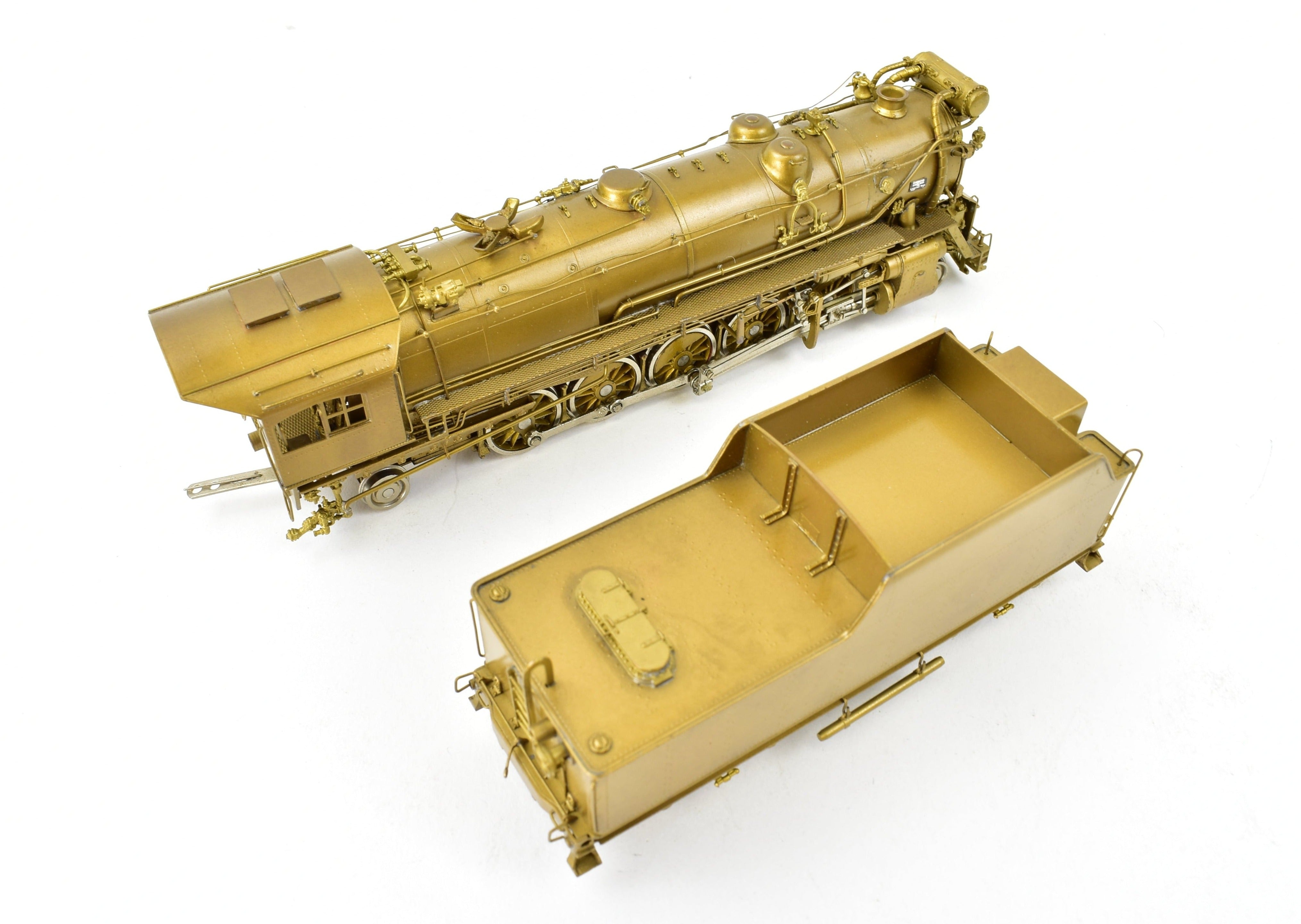 High - Quality HO Scale Custom Brass Model Train: New Haven Class L - 1 2 - 10 - 2 by NJ Custom Brass