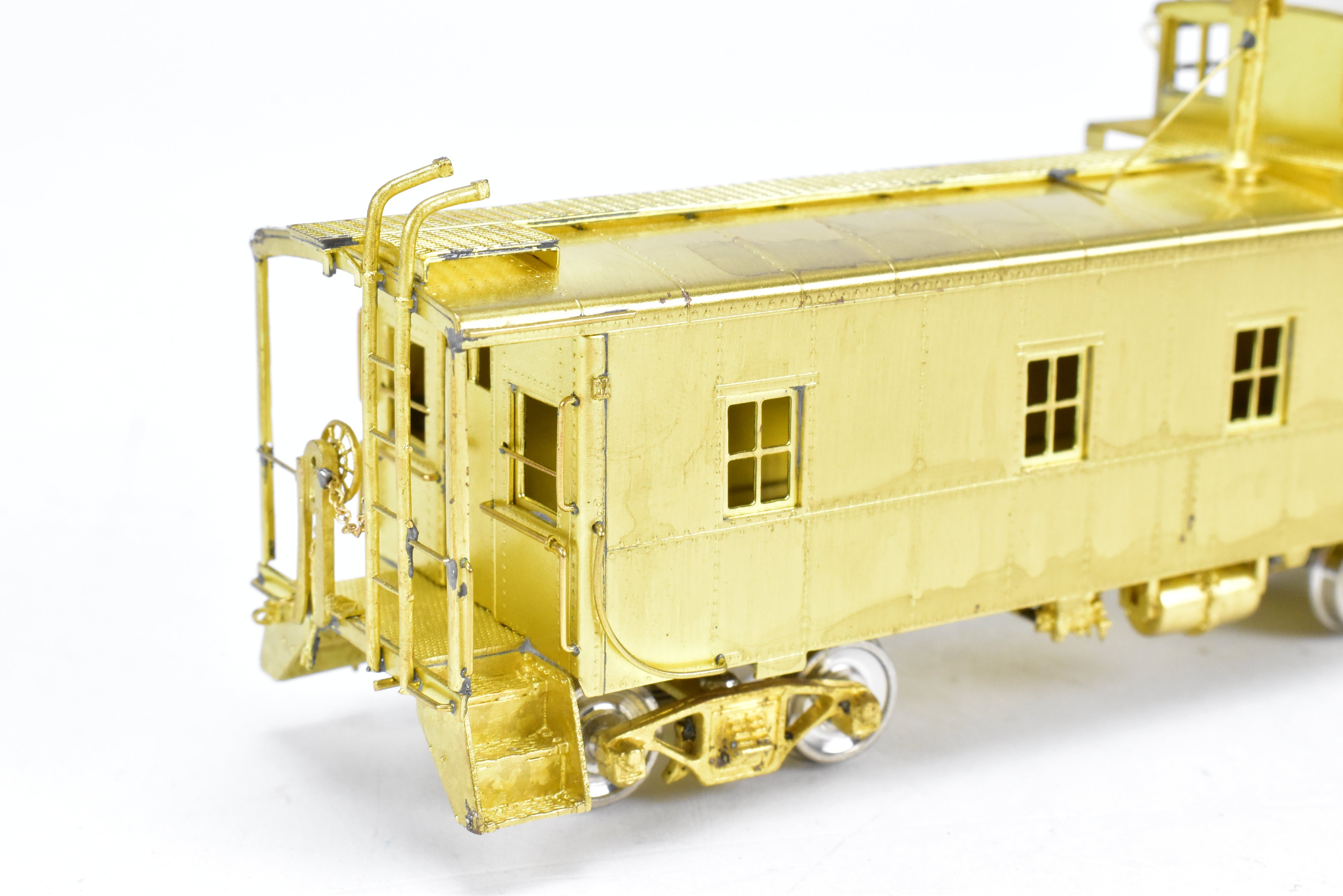HO Brass OMI D&RGW 1400 Series Steel Caboose - Excellent for Steam & Diesel Eras