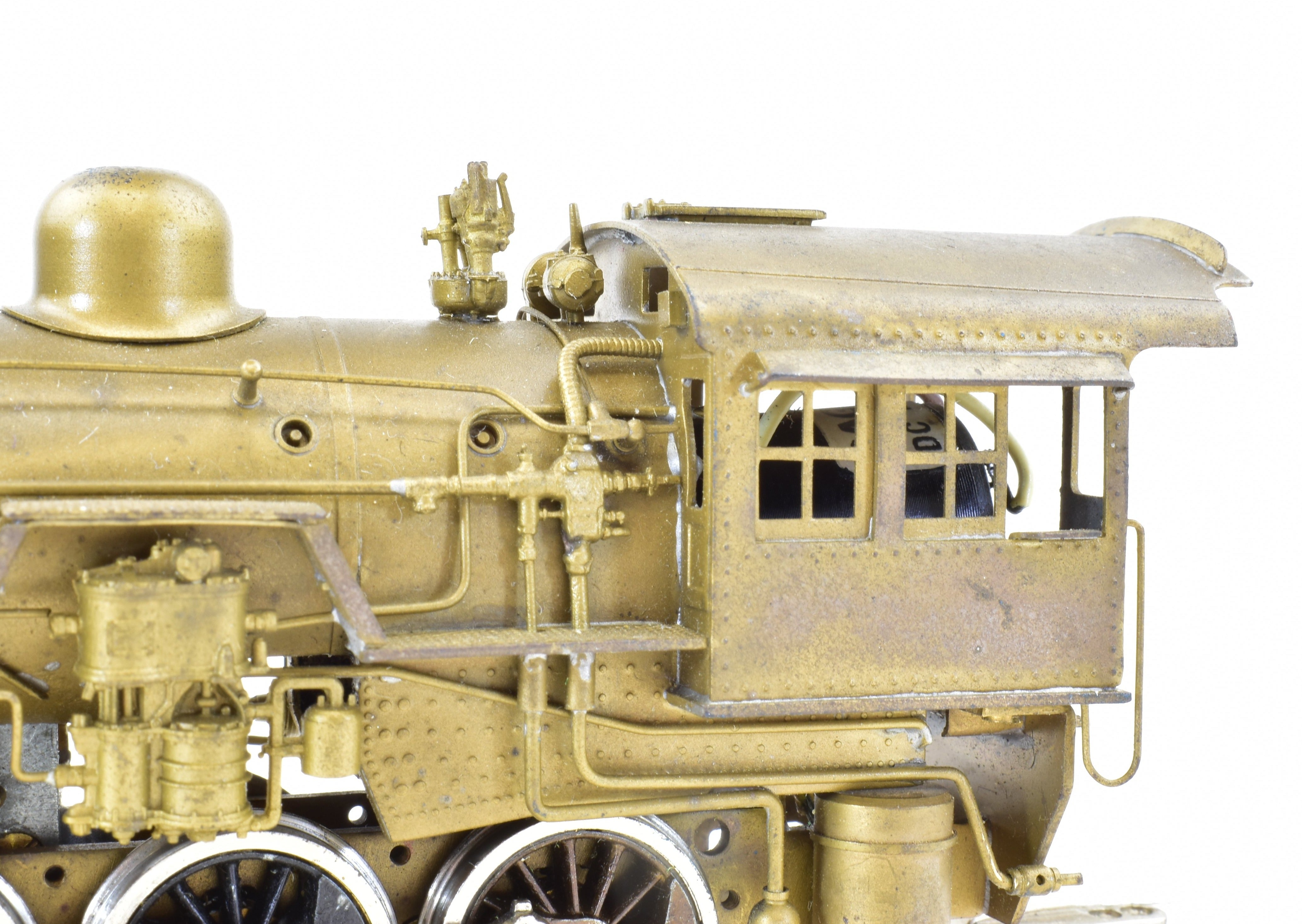 High - Quality HO Scale Brass PFM - United UP Union Pacific 2 - 8 - 0 Steam Locomotive with Can Motor Upgrade