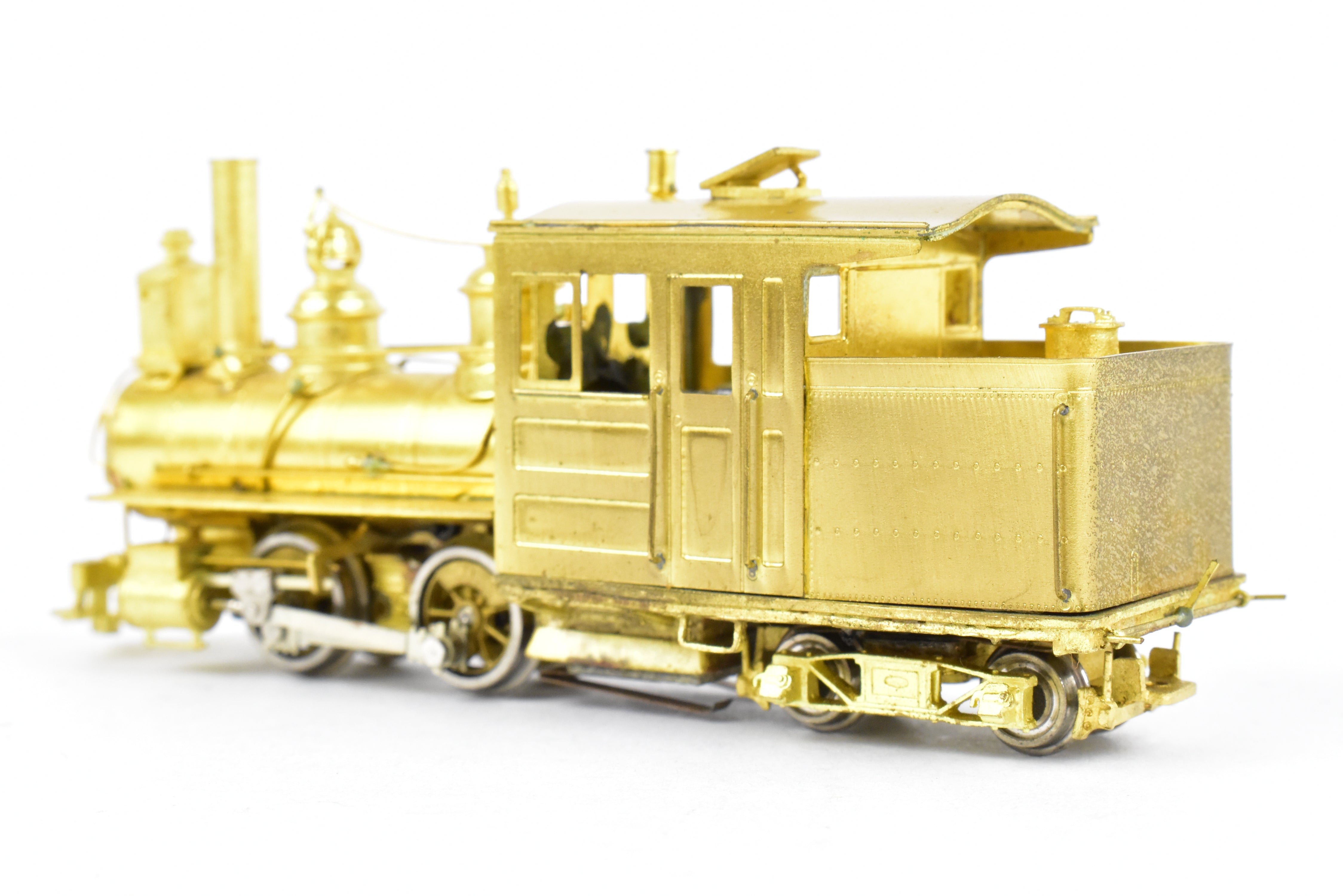 HOn30 Scale Brass Model Train - The Car Works Sandy River & Rangeley Lakes #7 Forney 0 - 4 - 4T Steam Locomotive in REBOXX Packaging