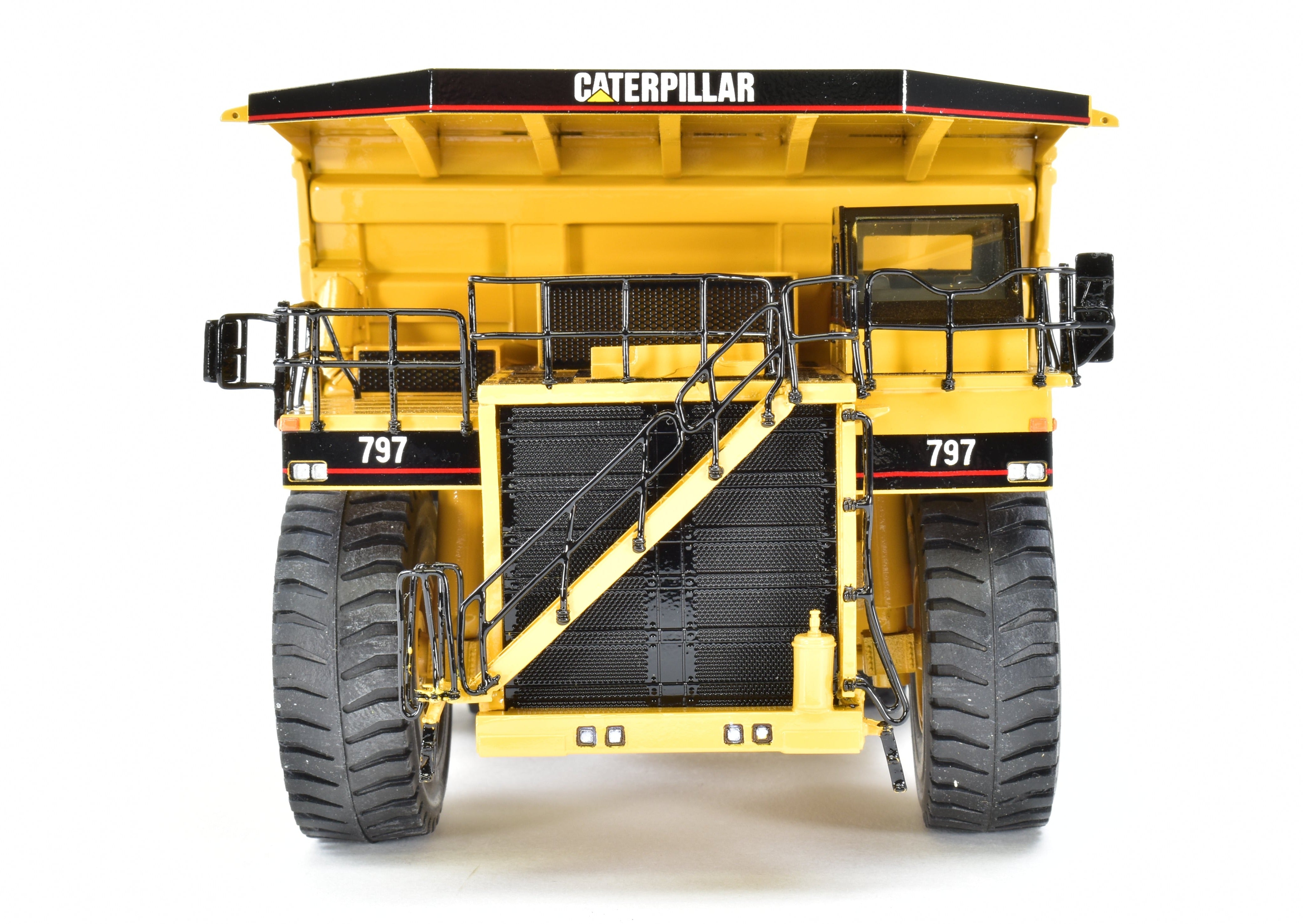 High - Quality HO Scale Brass Construction Caterpillar 797 Mining Truck Model by CCM