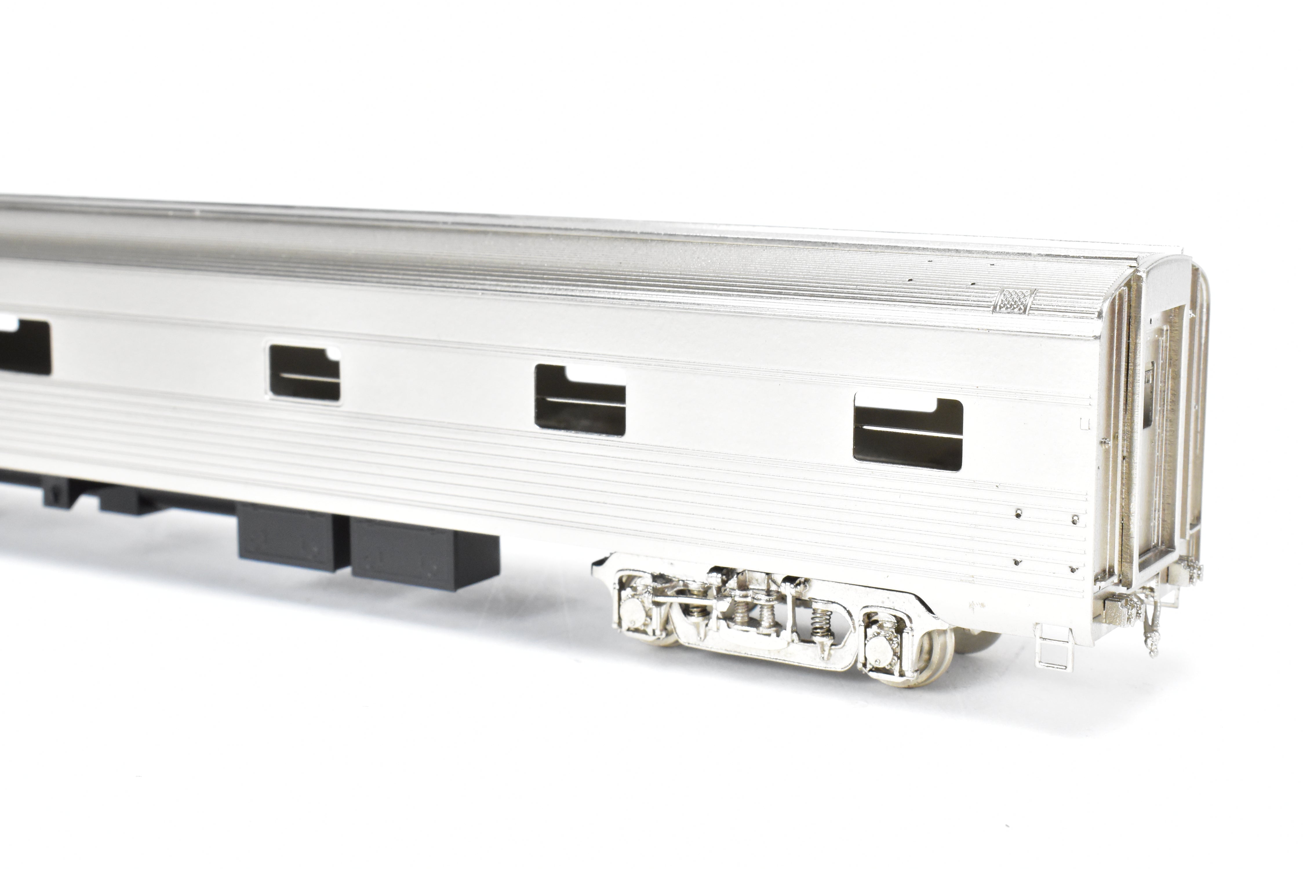 HO Scale Brass Train Model - Amtrak Budd 10 RMT - 6DBR Pacific Series Sleeper Heritage HEP Version by Cascade Models