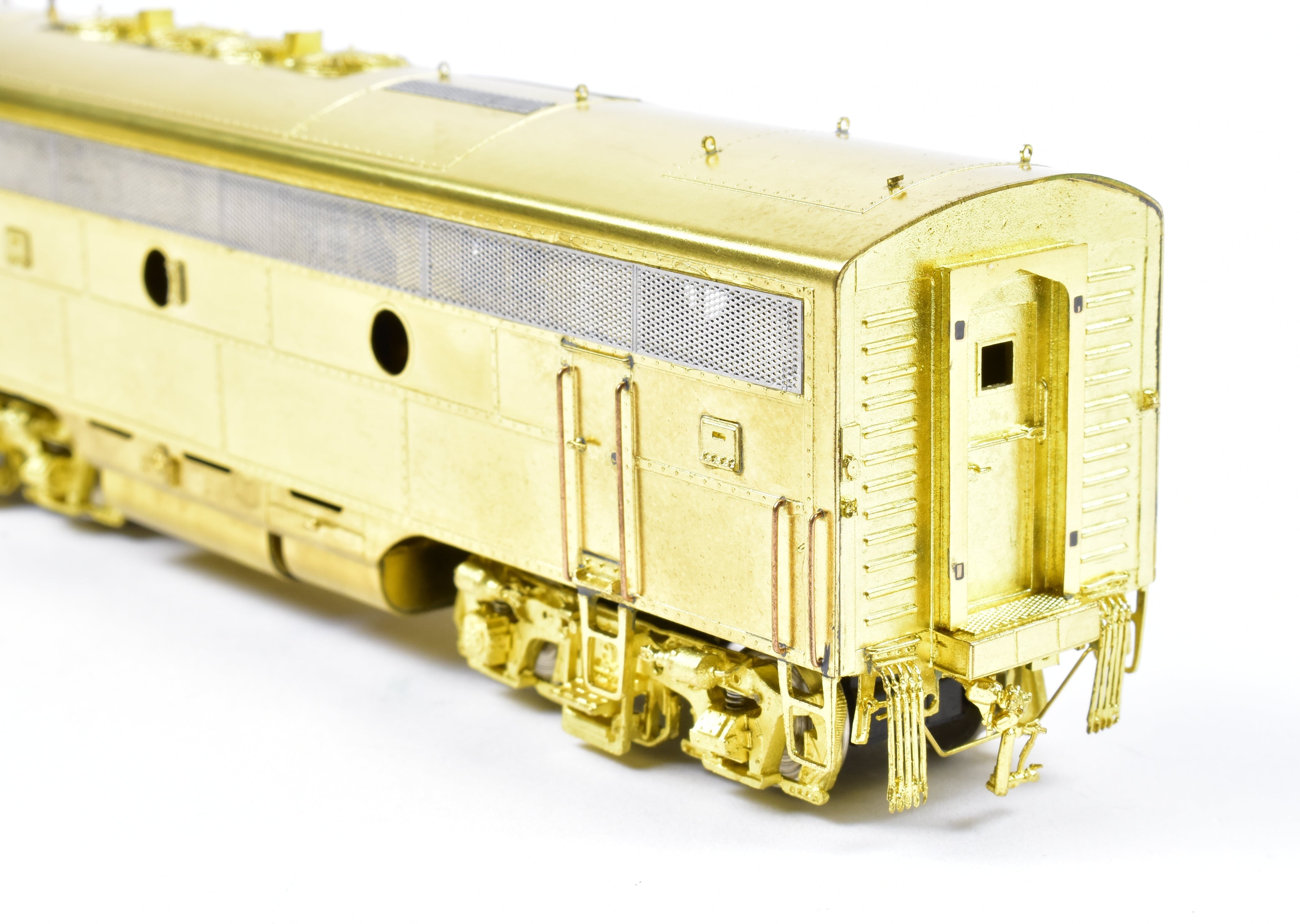 HO Scale Brass Model Train Set by Overland Models, Inc. - Bangor and Aroostook EMD F-3 Phase II A-B-A Configuration