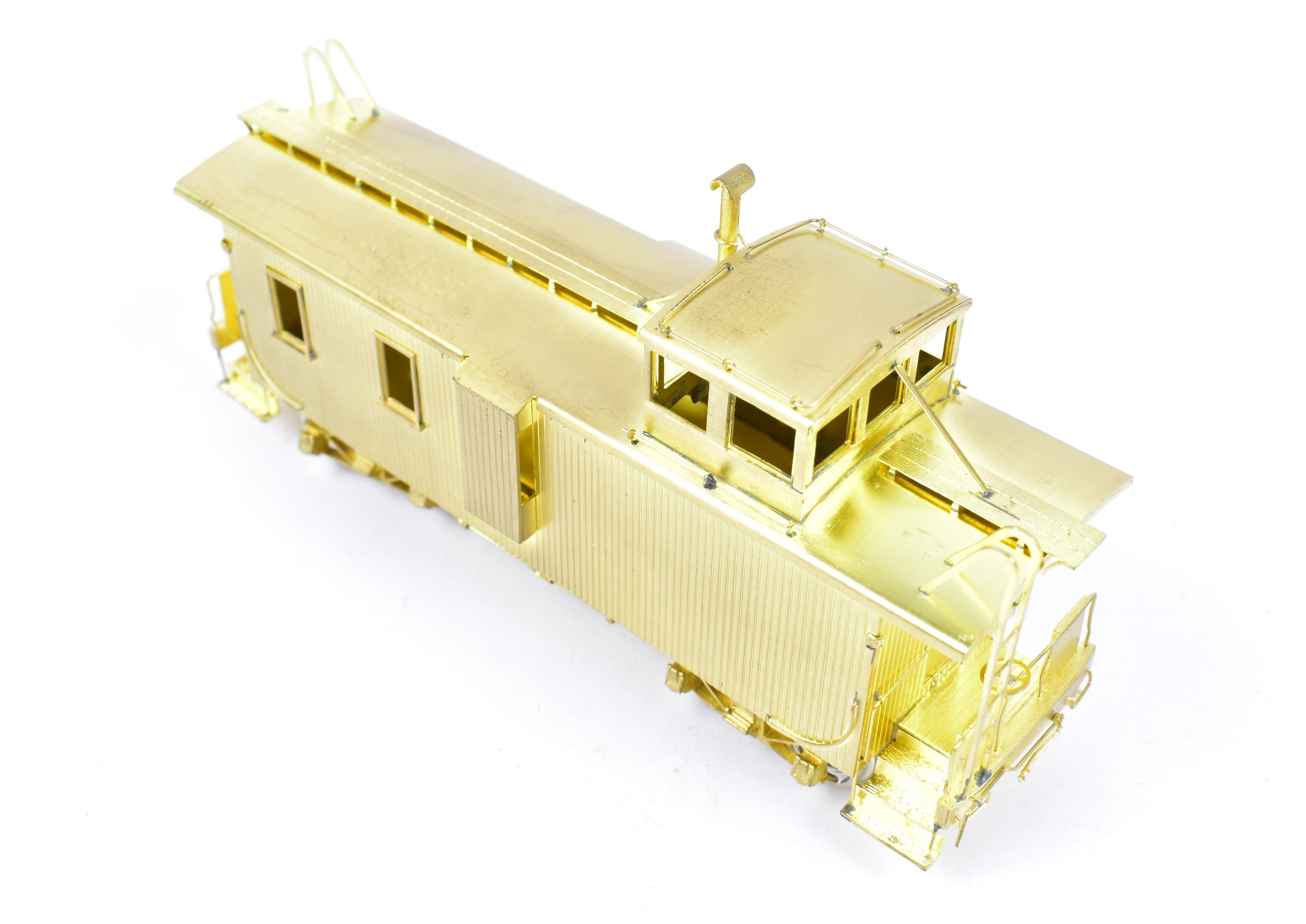 HO Scale Brass Canadian Pacific Railway Bay Window Wood Sheath Caboose by Van Hobbies