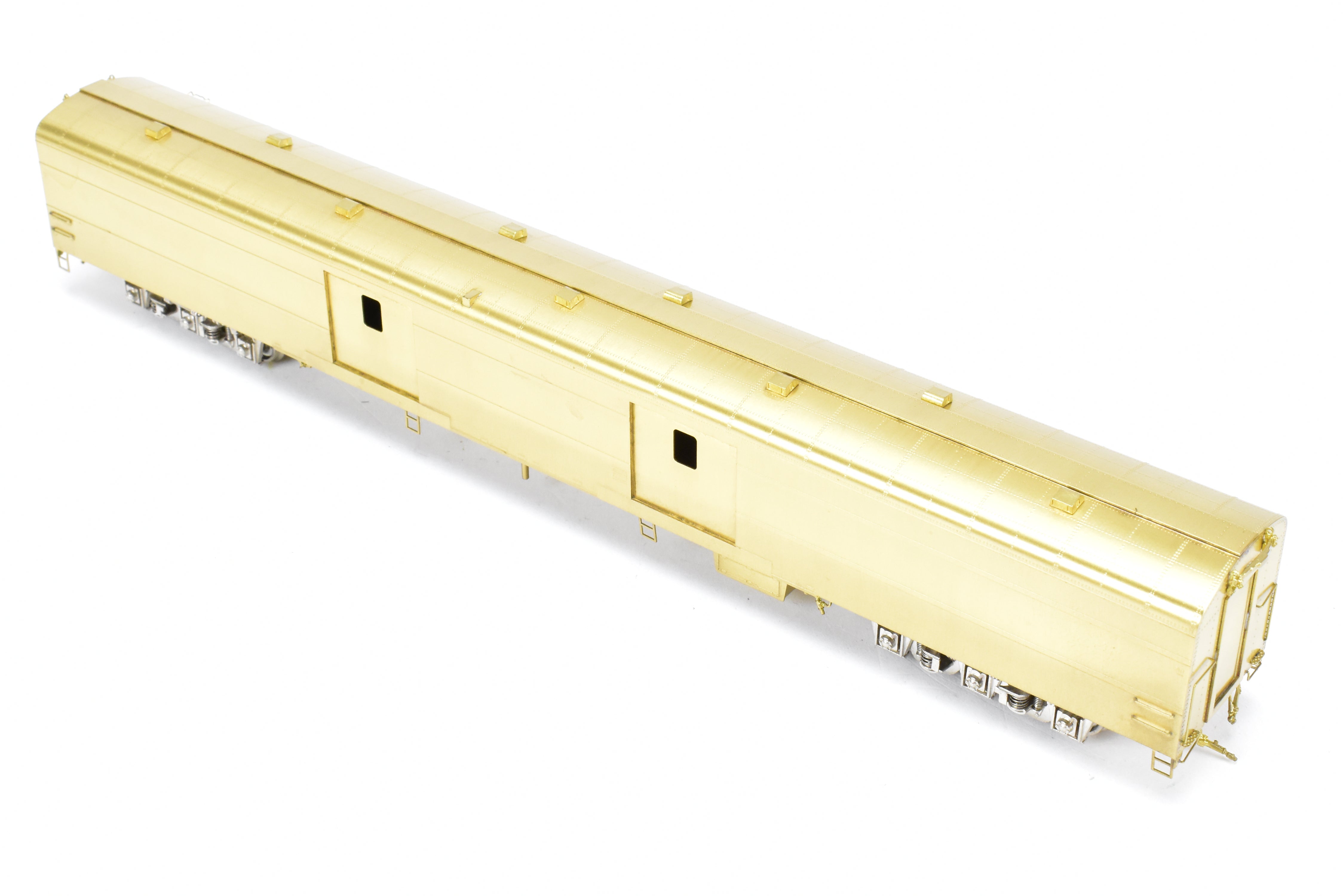 HO Scale Brass UP Union Pacific 1954 ACF Baggage Cars 5631 - 5638 with Roof Vents