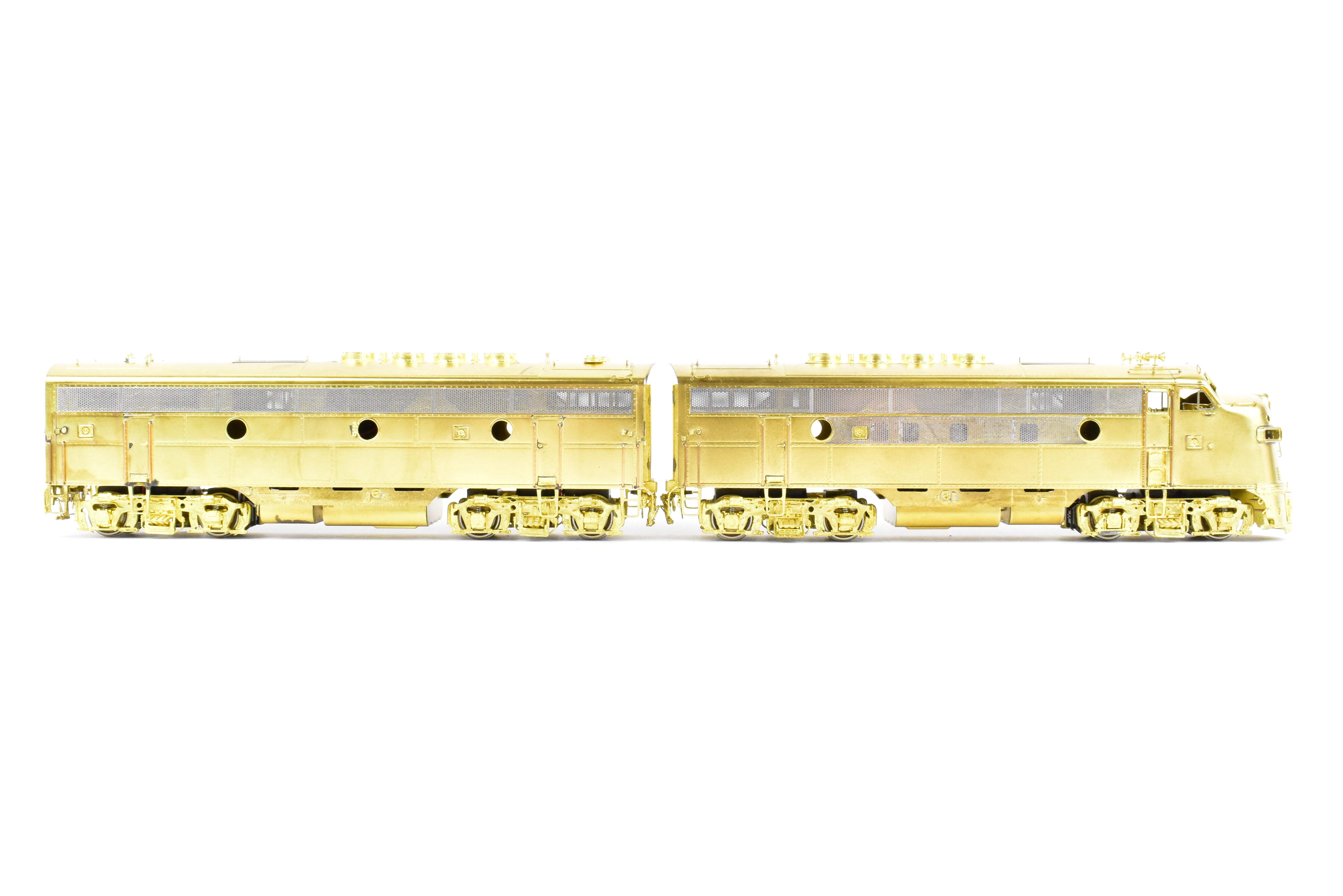 HO Scale Brass Locomotive Set - Overland Models, Inc. Union Pacific EMD F3 PH II A/B Passenger Train Set