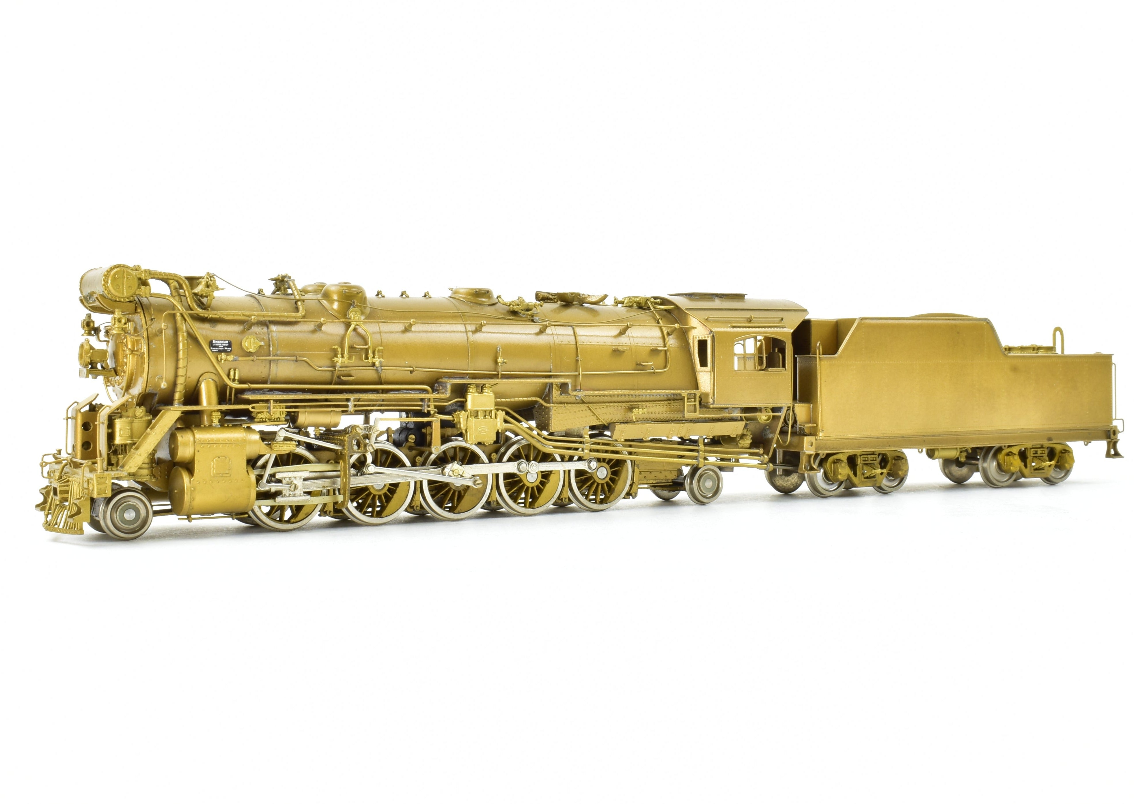 High - Quality HO Scale Custom Brass Model Train: New Haven Class L - 1 2 - 10 - 2 by NJ Custom Brass