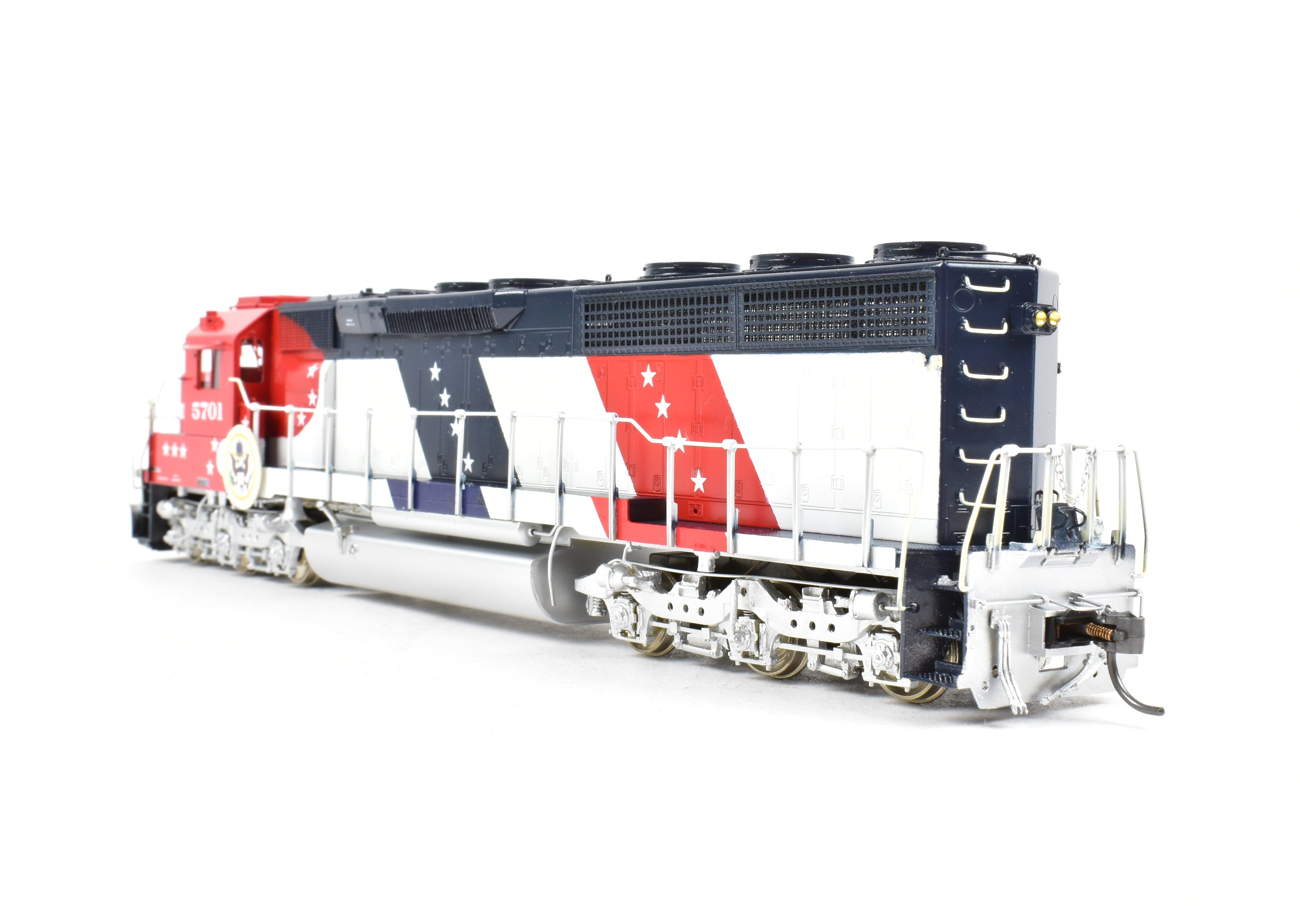 HO Brass OMI Overland Models Inc AT&SF Santa Fe SD45-2 Bicentennial Factory Custom Painted