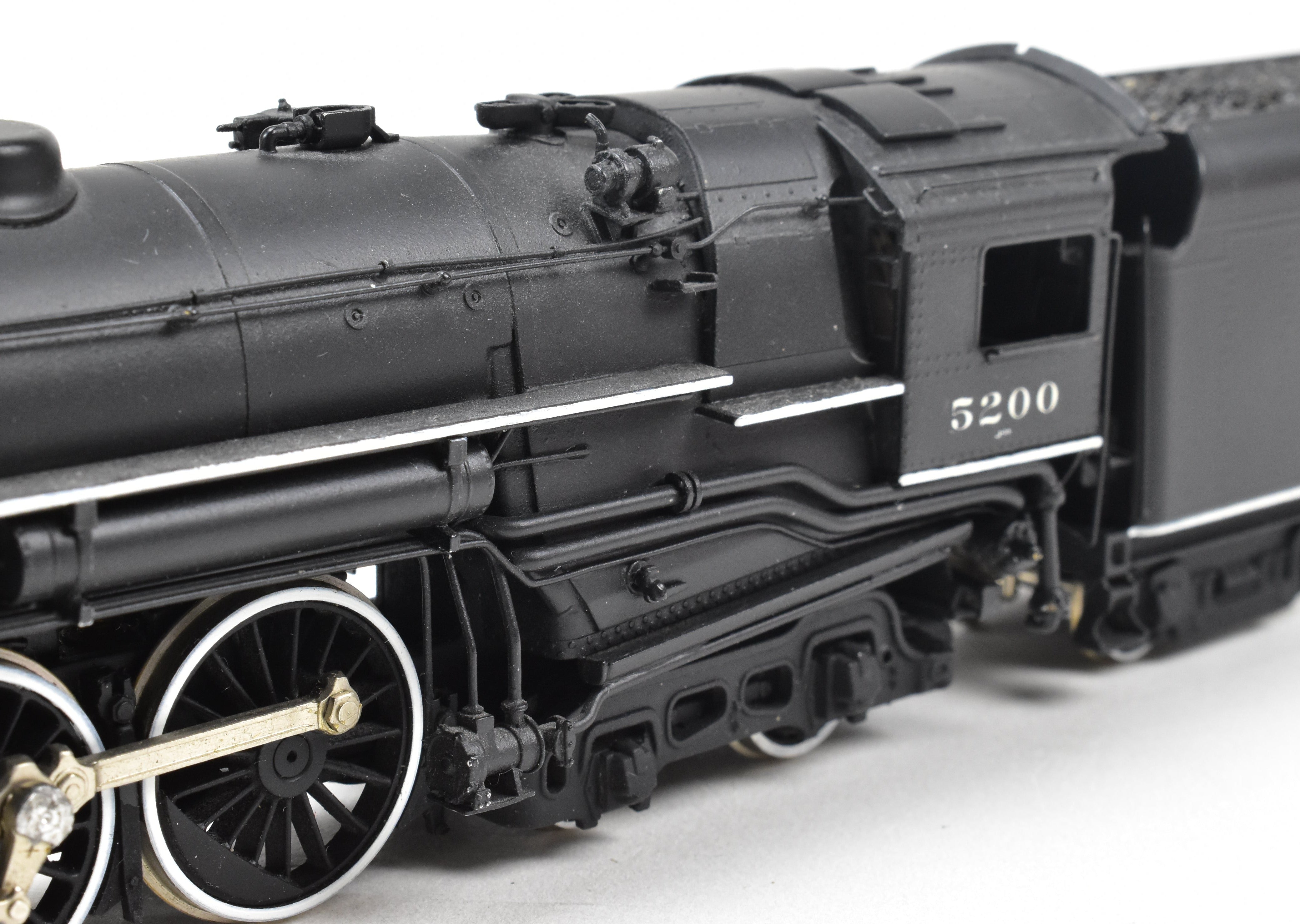 Rare HO Brass CON Micro Cast Mizuno NYC J-1a 4-6-4 Pilot Model with Builder Photo