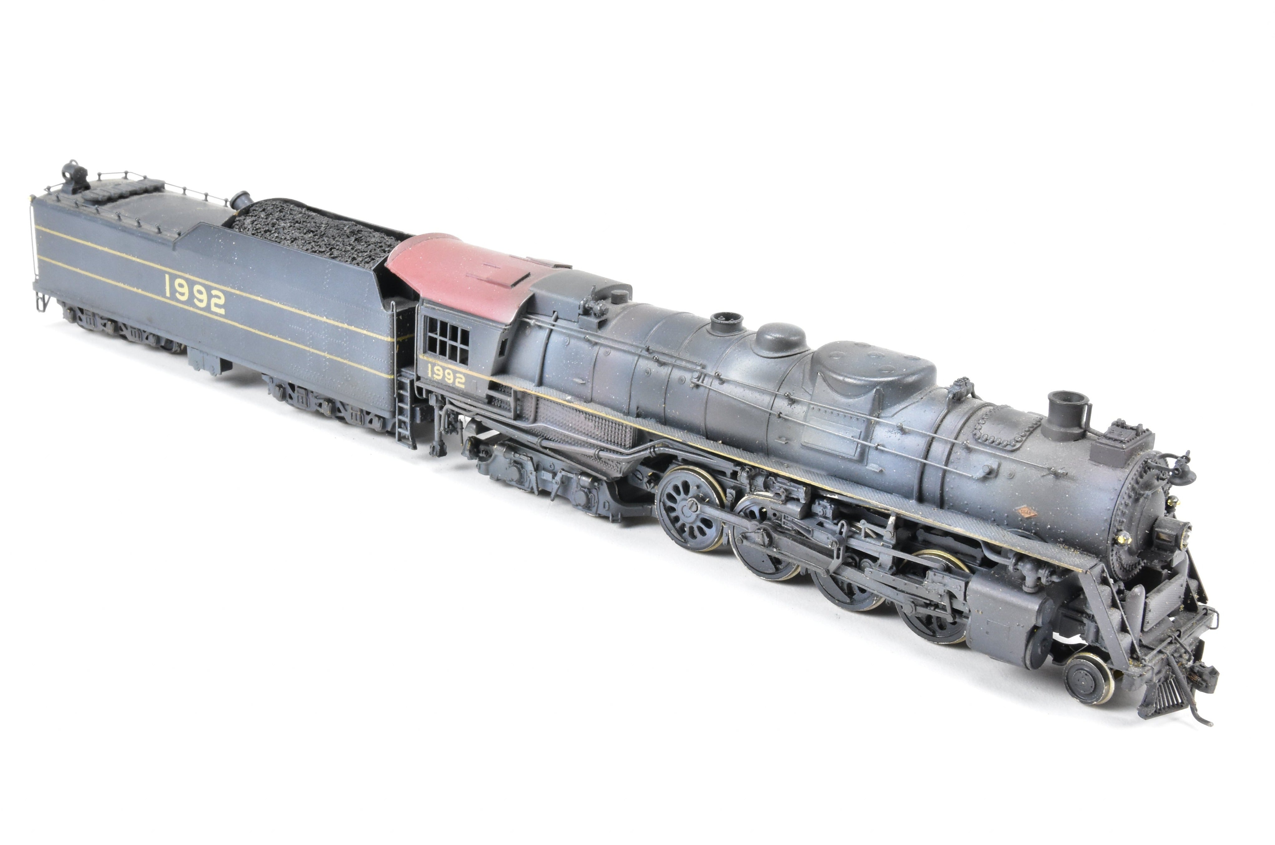 HO Scale Brass Westside Model Co. Weathered L&N 2-8-4 Berkshire CP No. 1992