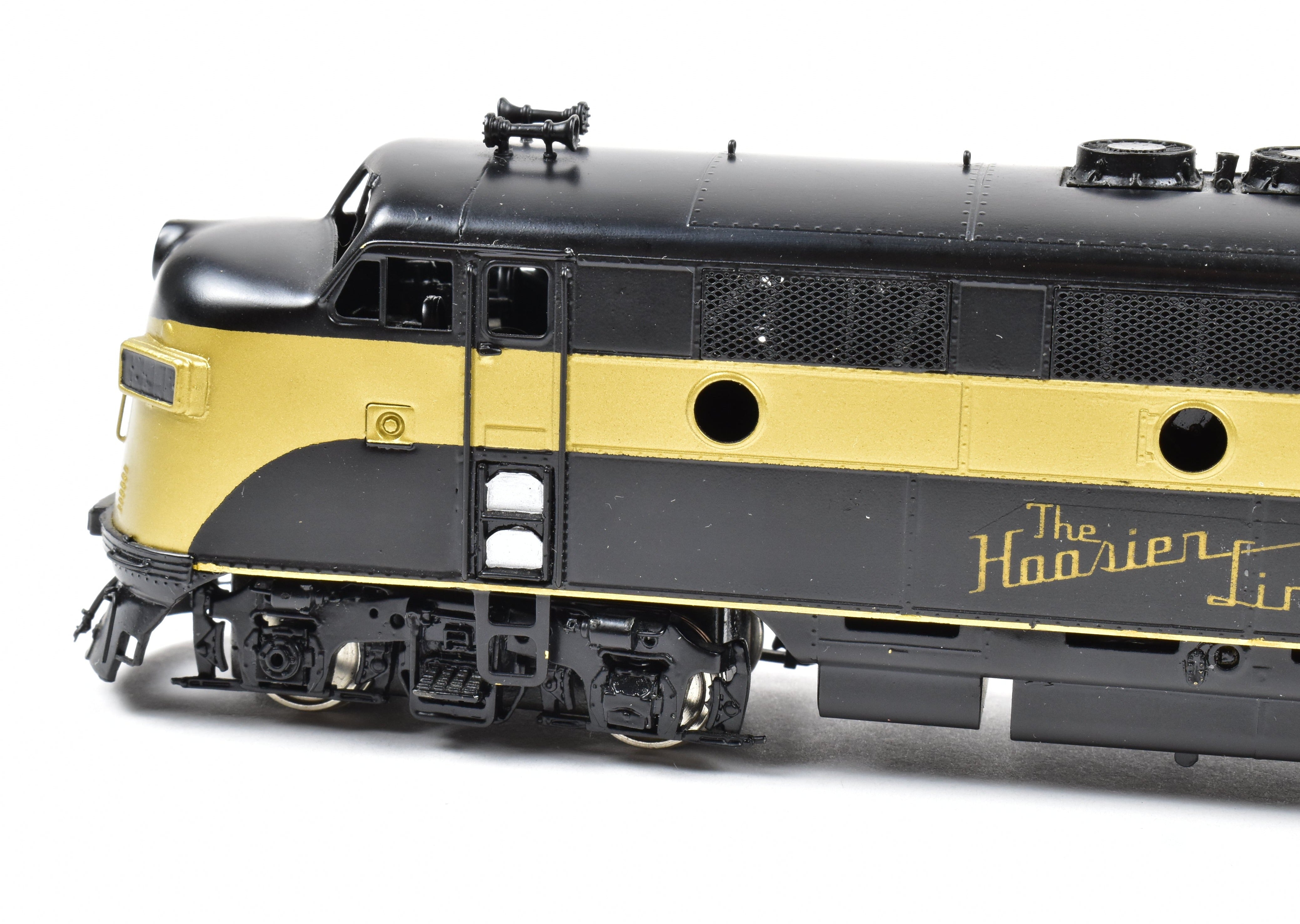HO Brass Oriental Limited CIL Monon EMD F3A PH II Factory Painted in Elegant Black and Gold