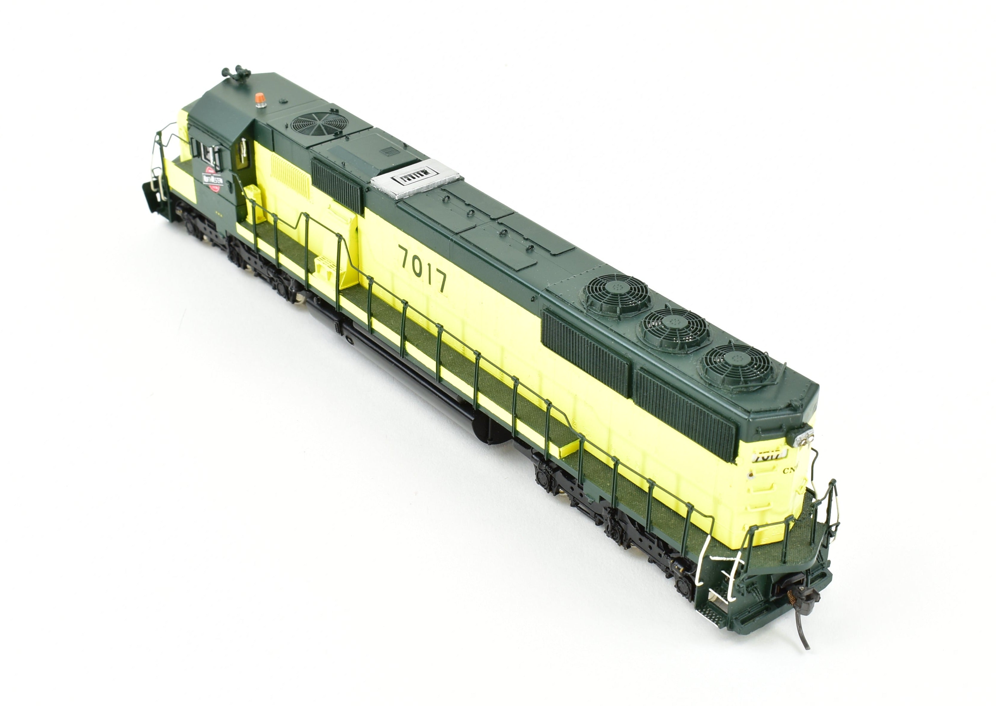 HO Scale Brass OMI - Overland Models, Inc. C&O/UP EMD SD50 Low Hood Locomotive with Pro-Paint in C&NW - Chicago & North Western Livery